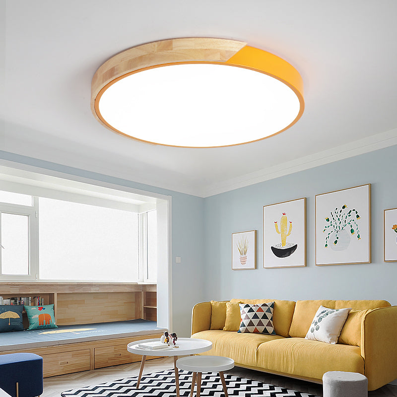 Haslon Ronde Plafondlamp