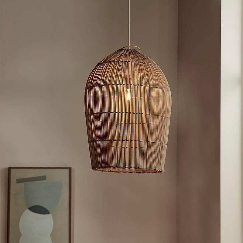 Savana Bamboe Boho Hanglamp