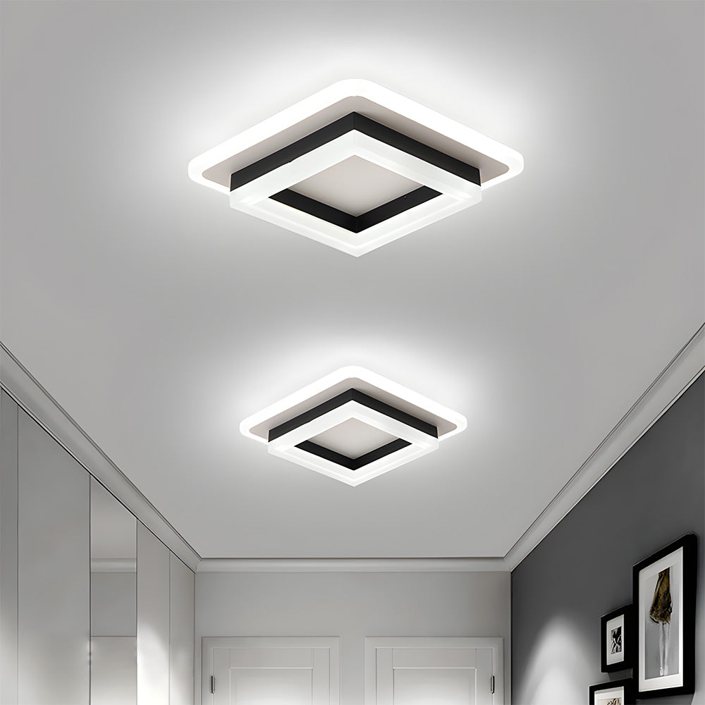 Vierkante LED Plafondlamp
