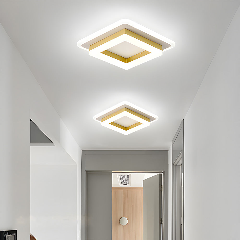 Vierkante LED Plafondlamp