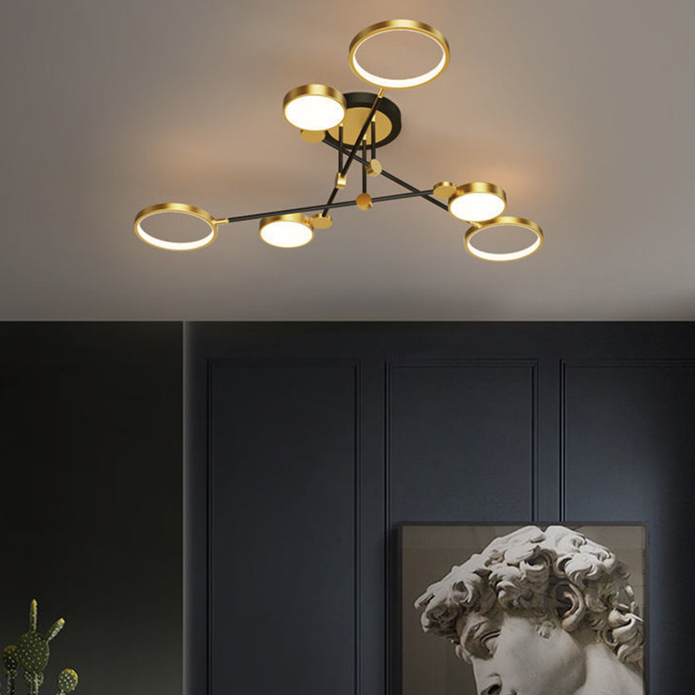 Zilzeno Ringdesign Plafondlamp