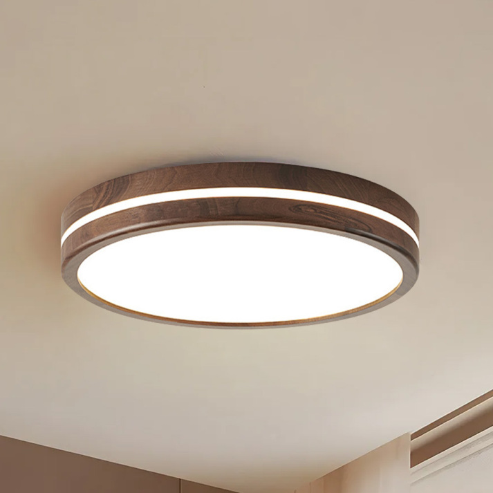 Zoulon Houten Plafondlamp