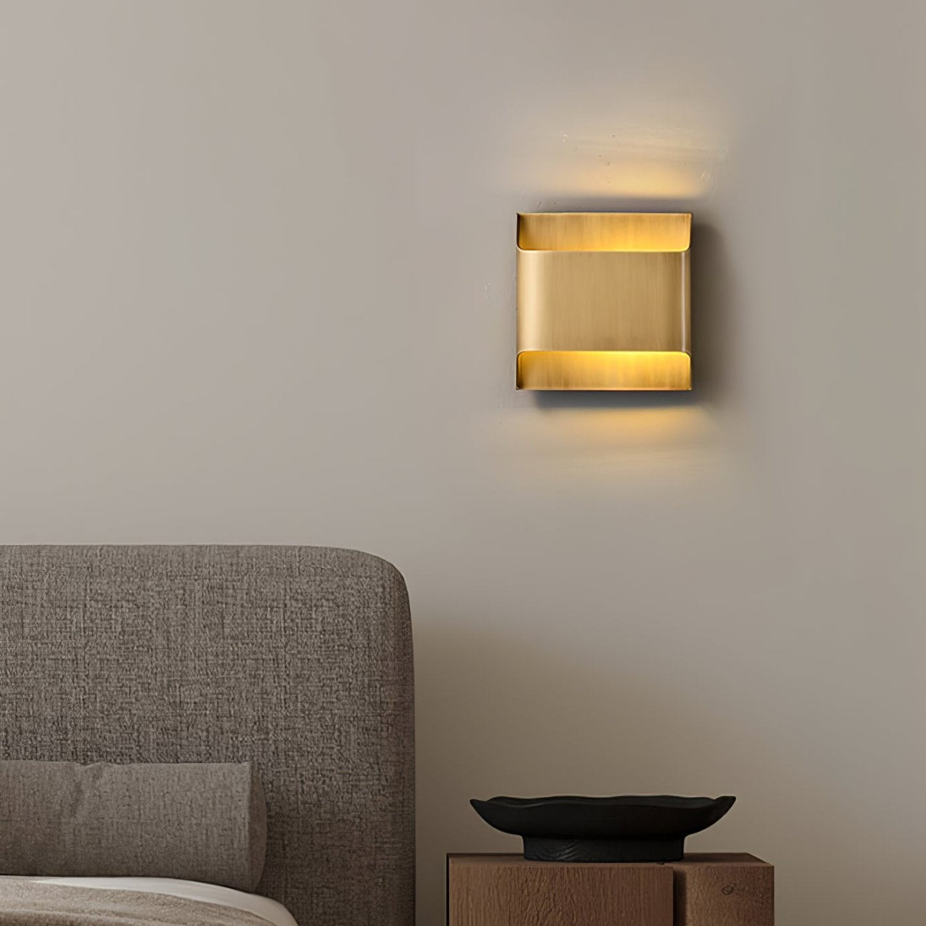Lelo Messing Wandlamp