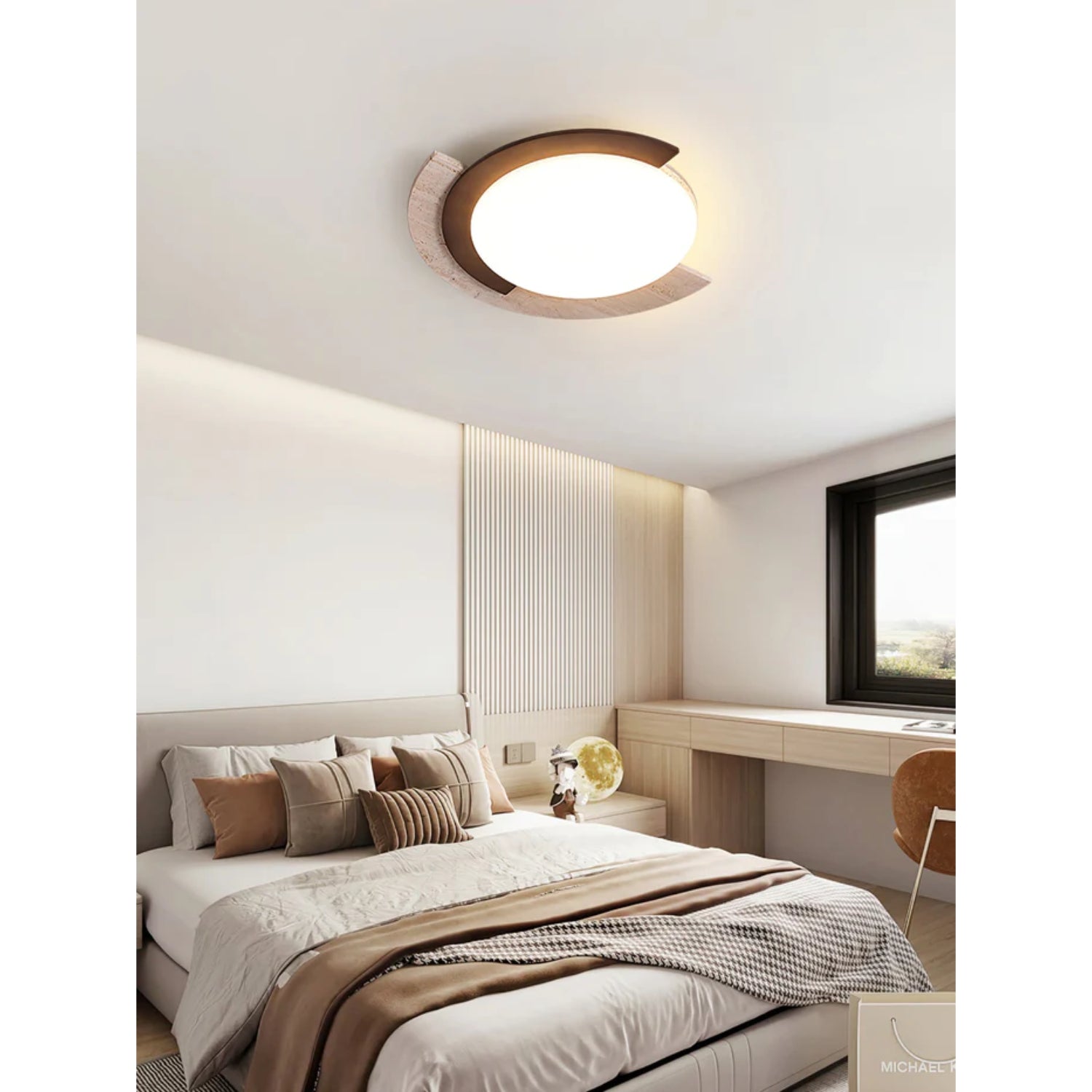 Zalerico Natuursteen Plafondlamp