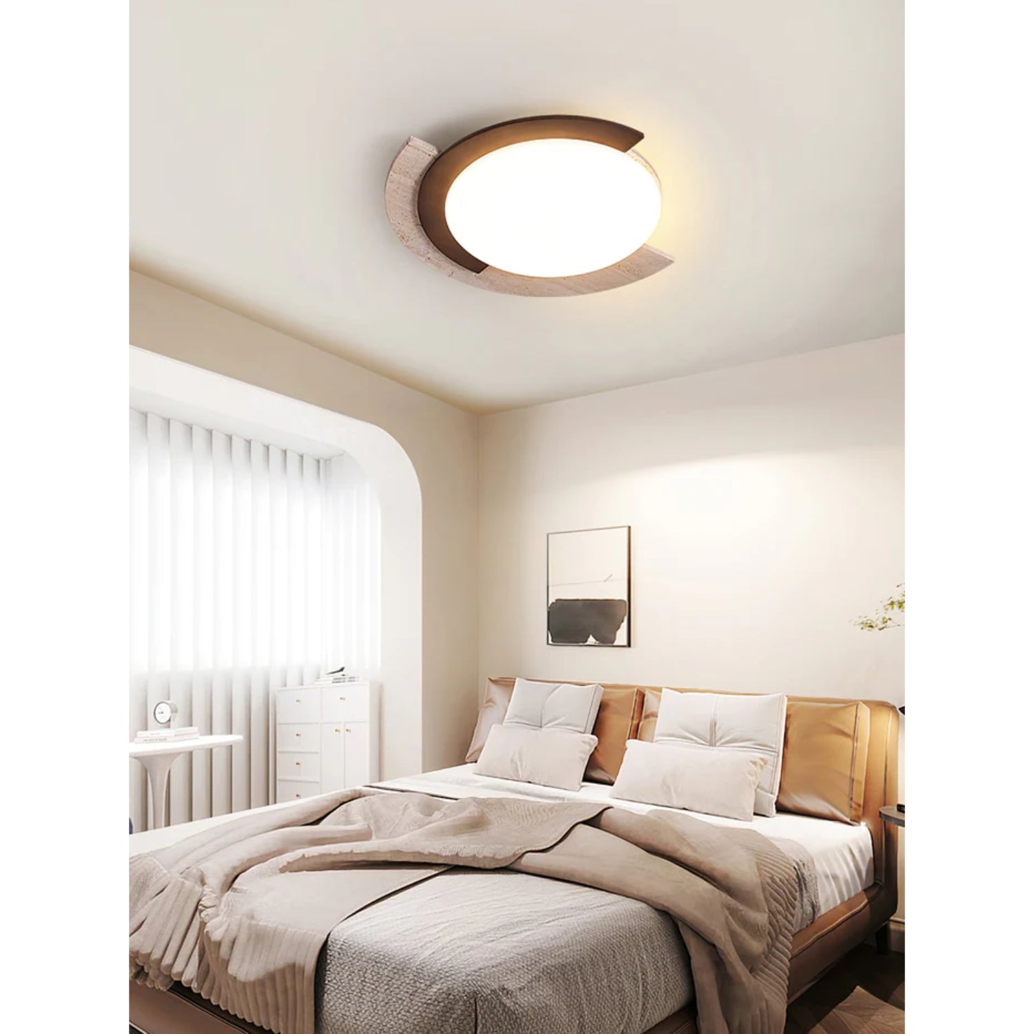 Zalerico Natuursteen Plafondlamp