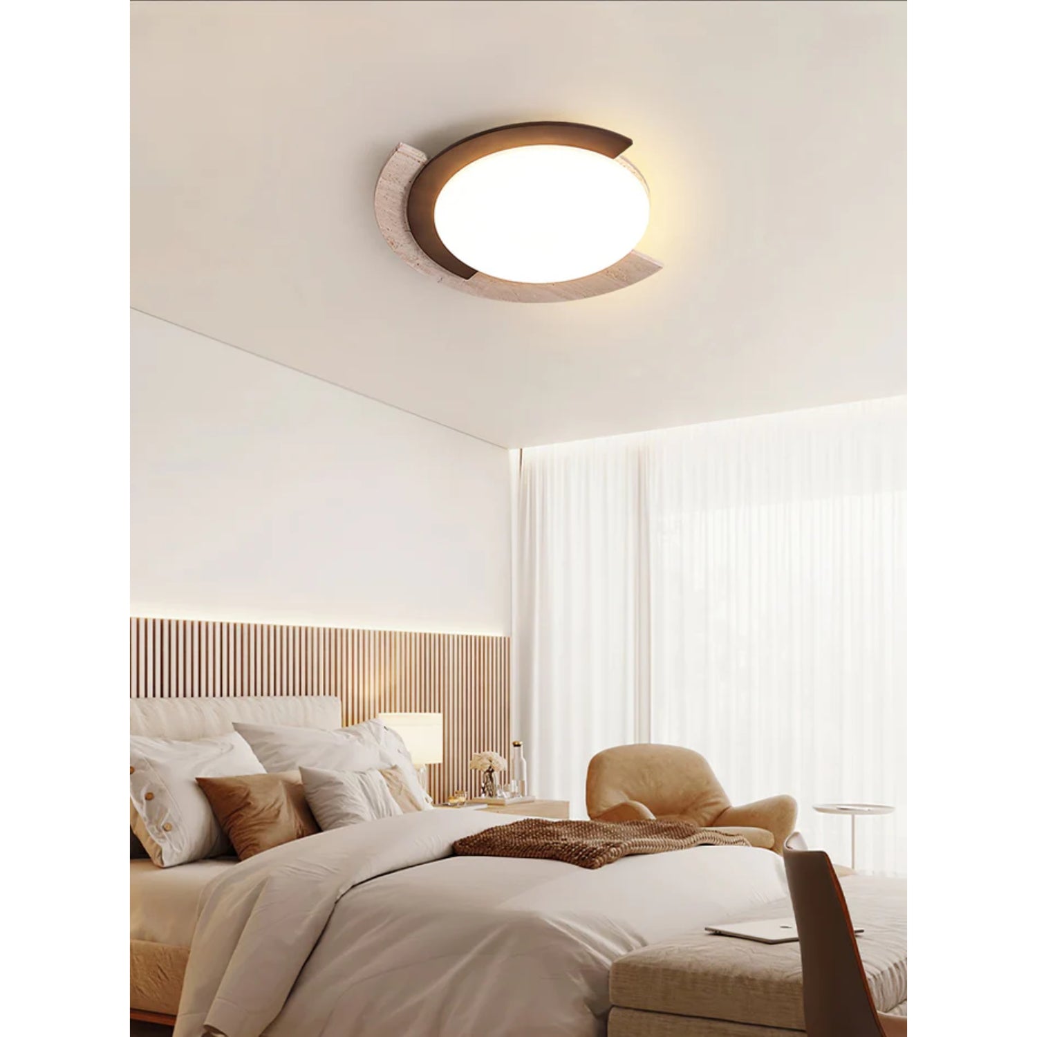 Zalerico Natuursteen Plafondlamp