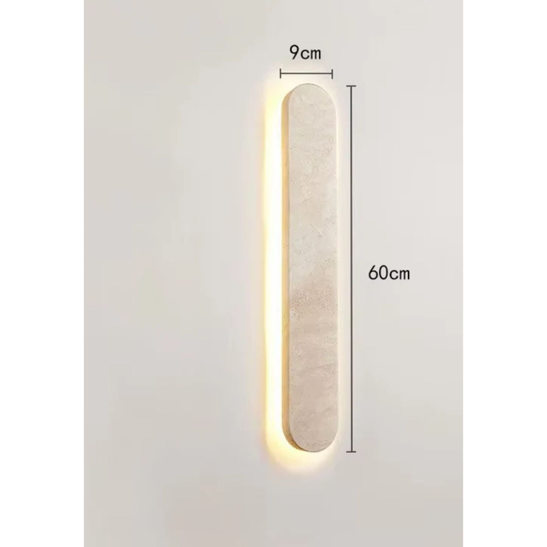 Luzora Natuursteen Wandlamp
