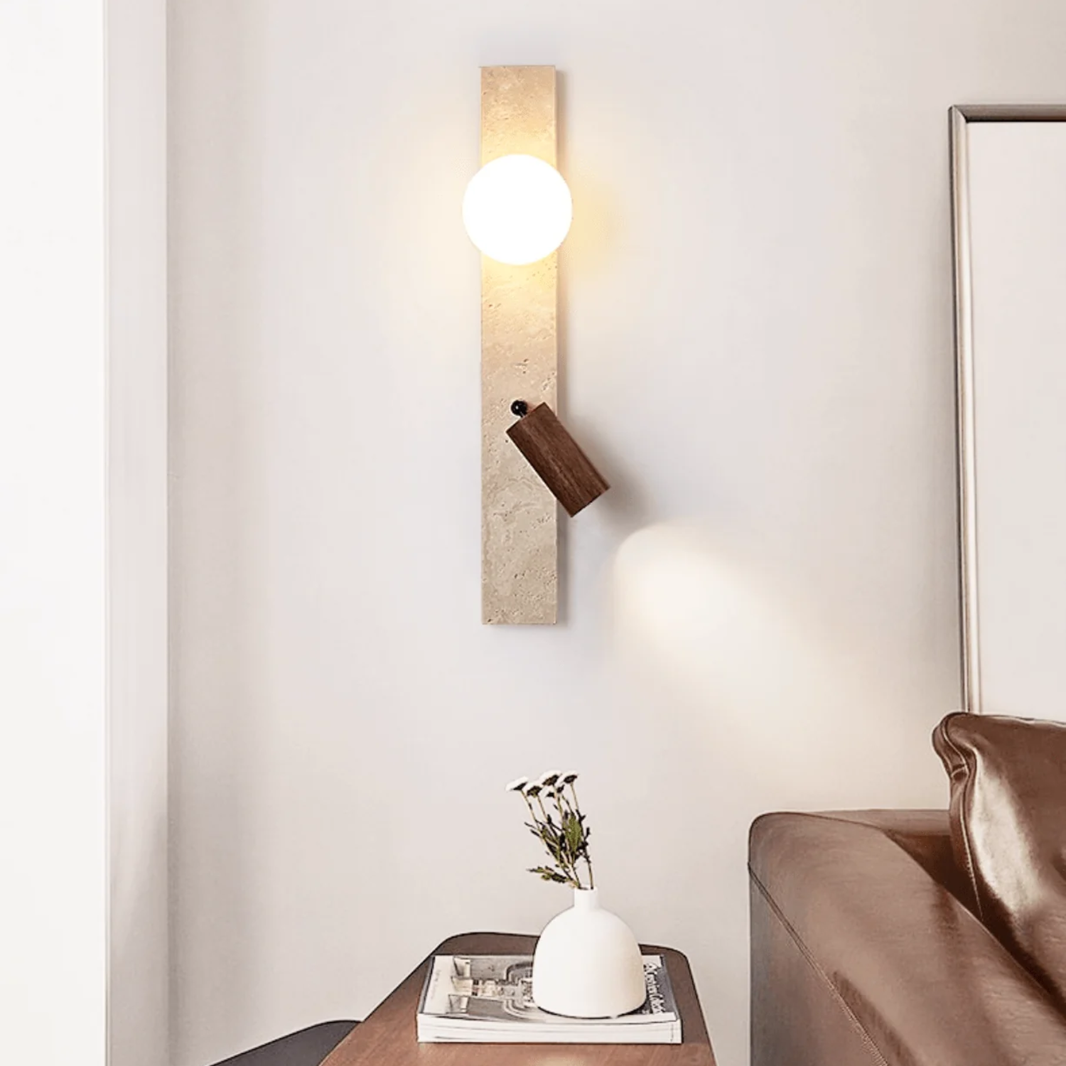 Kelismon Natuursteen Wandlamp