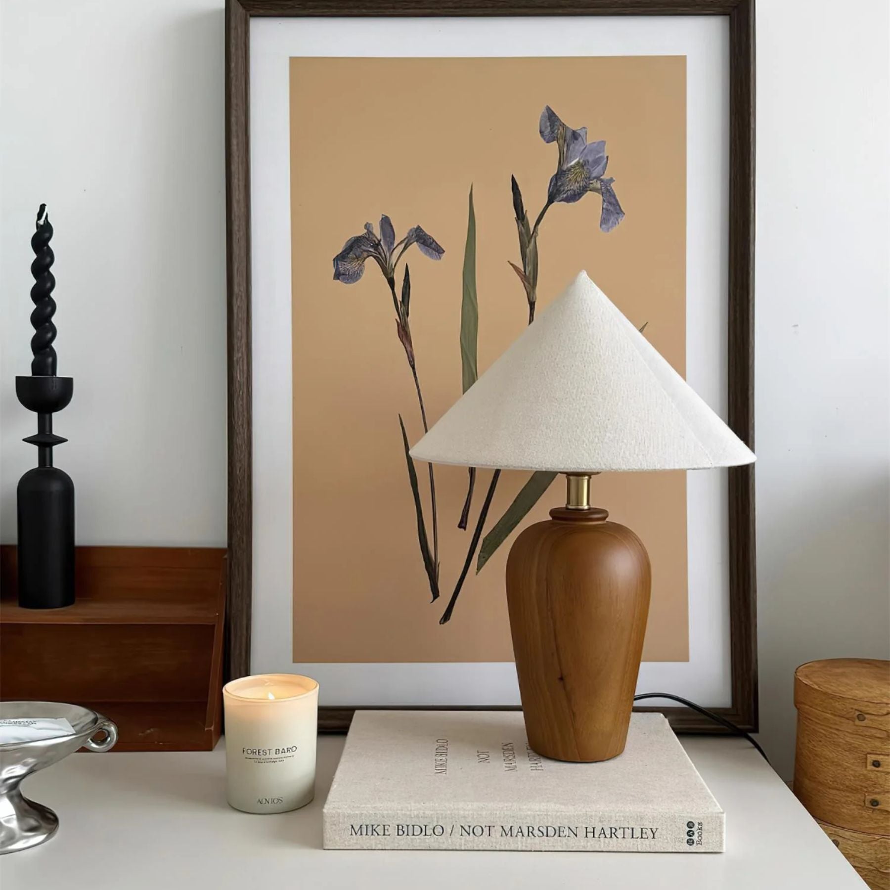 Brevo Lampada da Tavolo in Legno