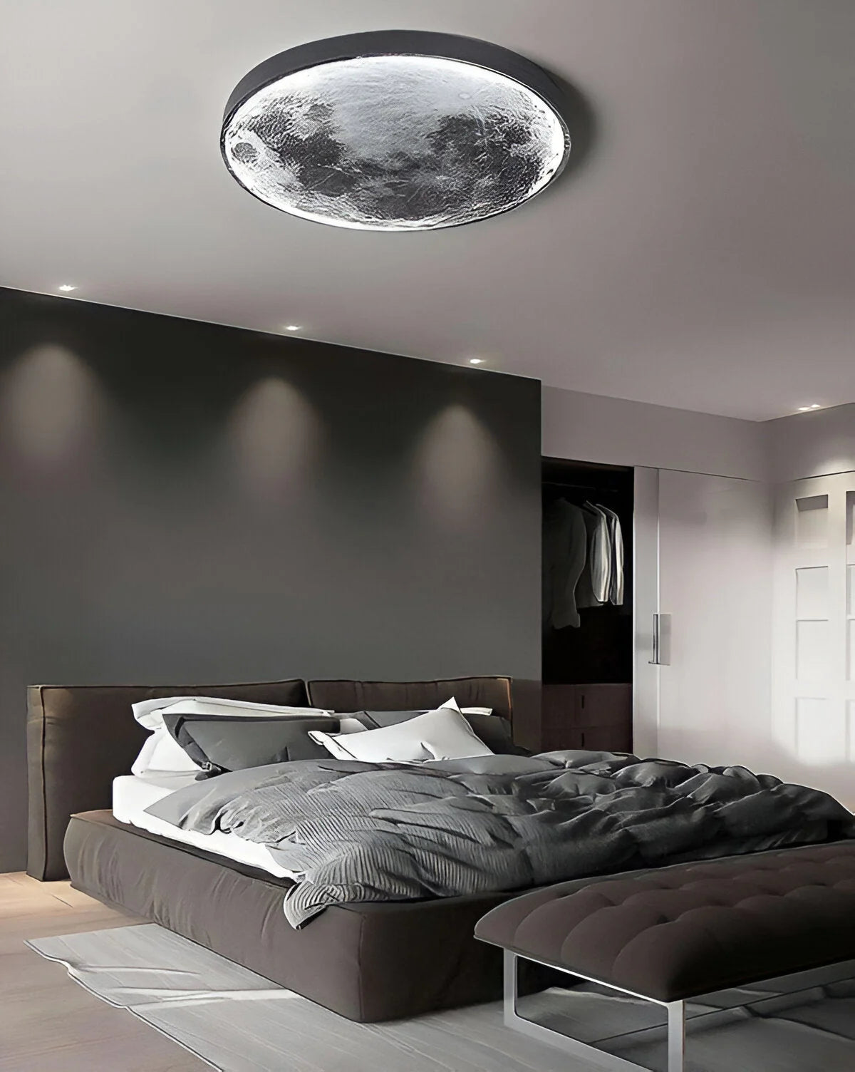 Eclipse Maanontwerp Wandlamp