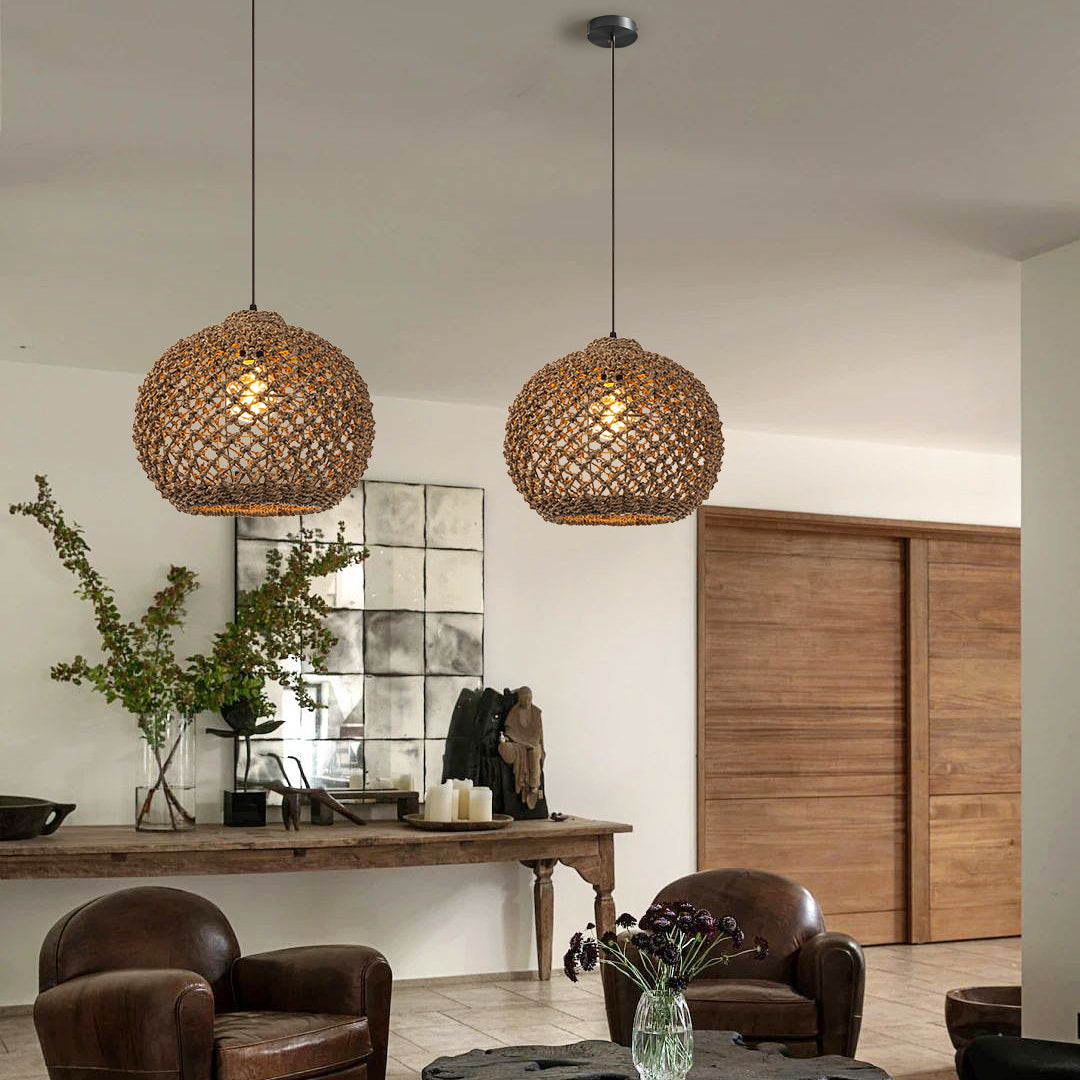 Benzo Gevlochten Boho Hanglamp