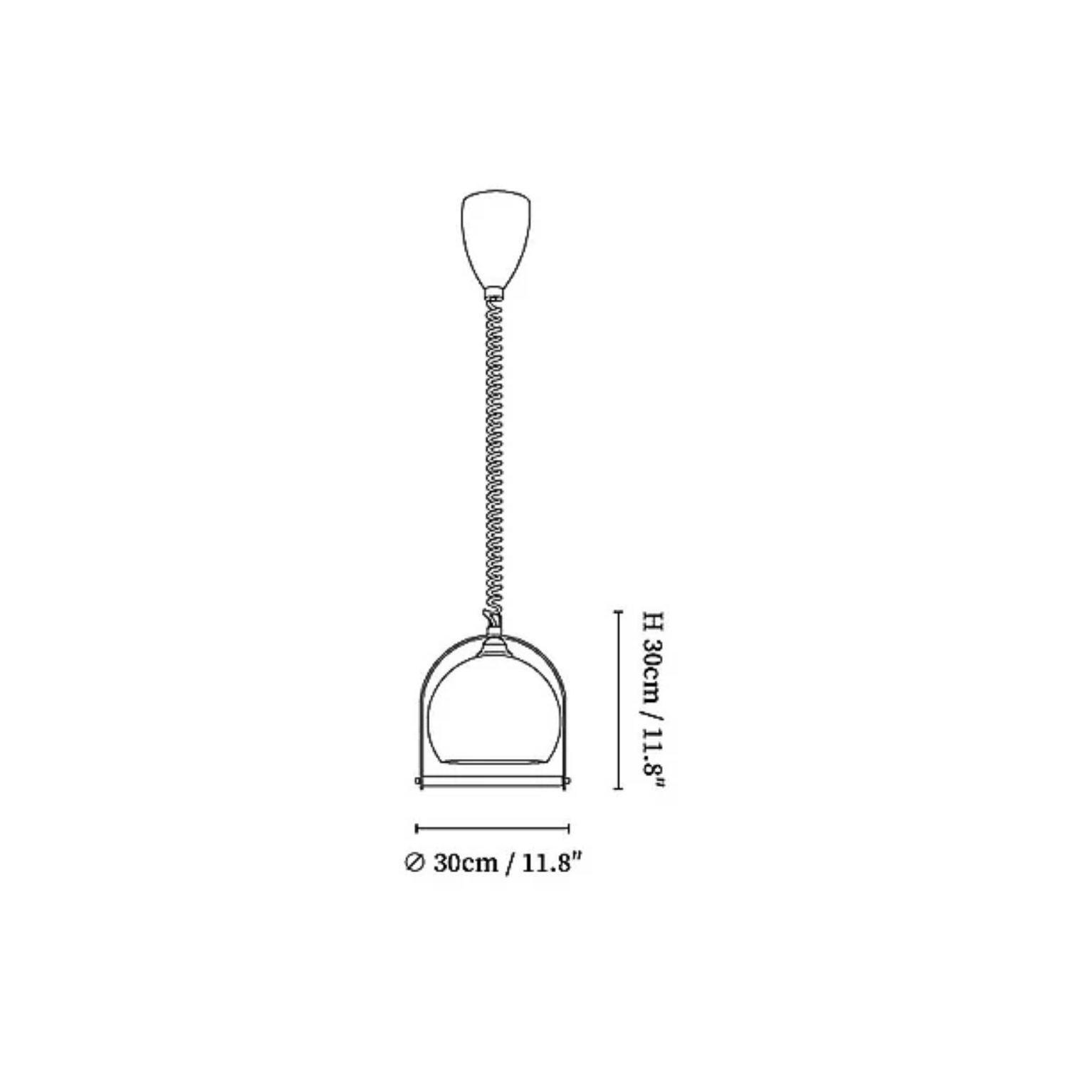 Lampada a sospensione Arcyon