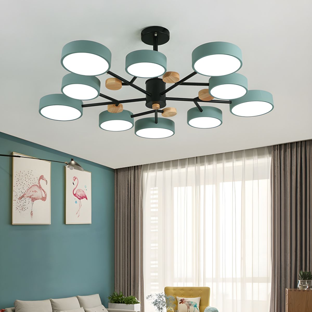 Lunetto Plafondlamp