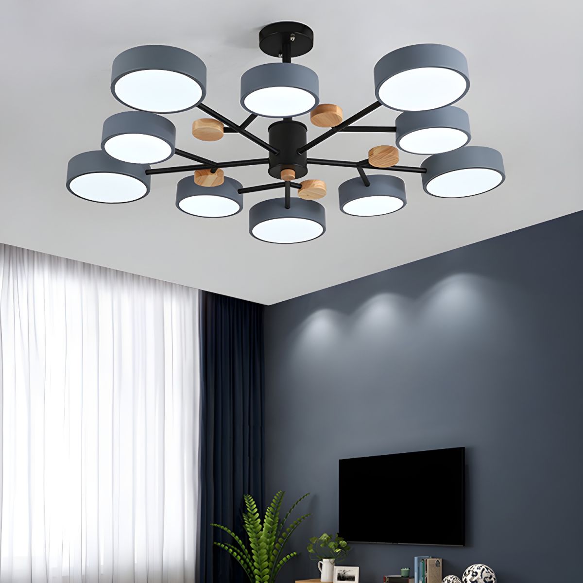 Lunetto Plafondlamp