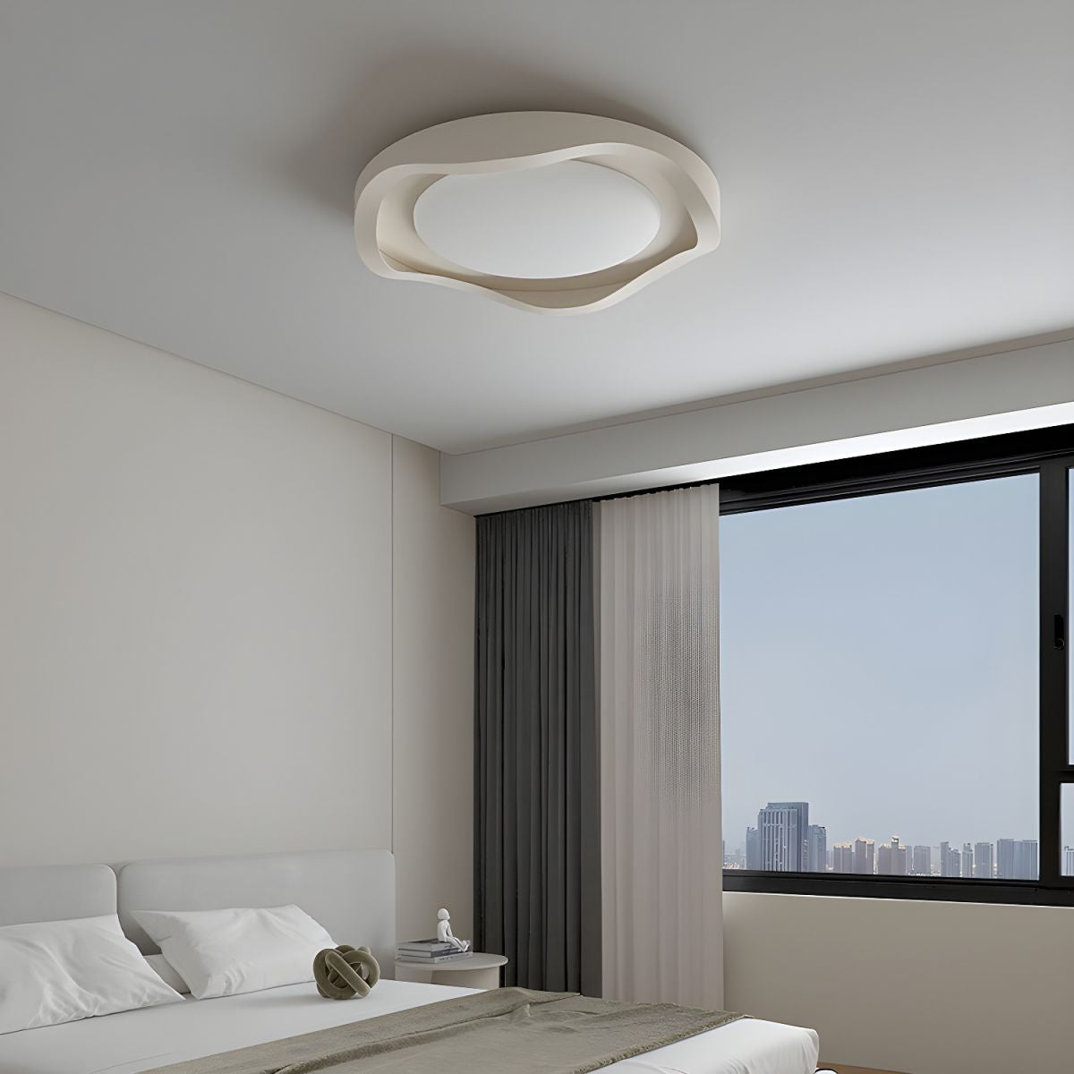 Dome Waved Plafondlamp