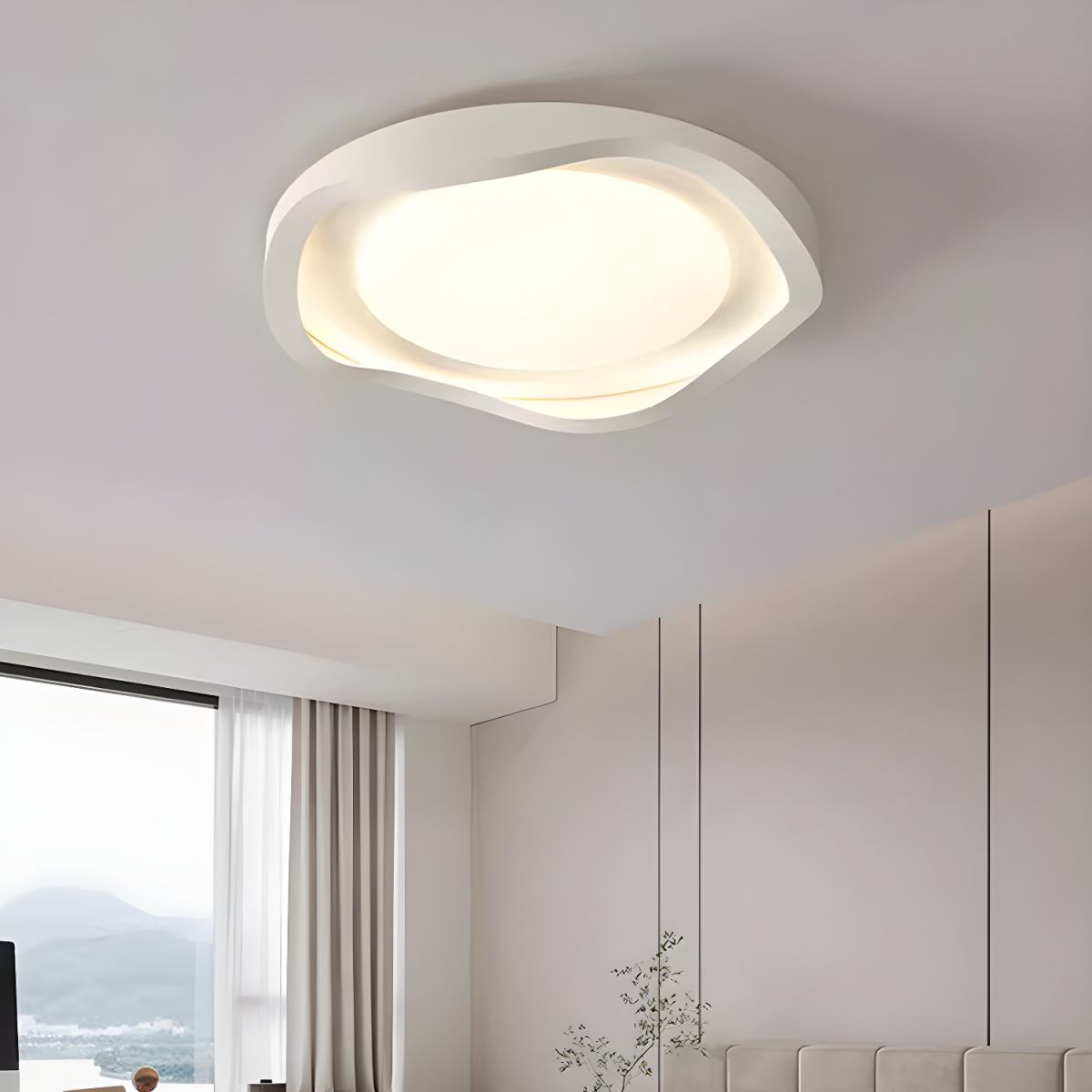 Dome Waved Plafondlamp