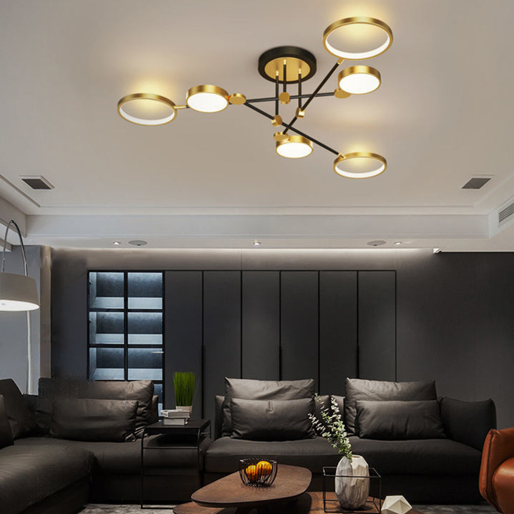 Zilzeno Ringdesign Plafondlamp