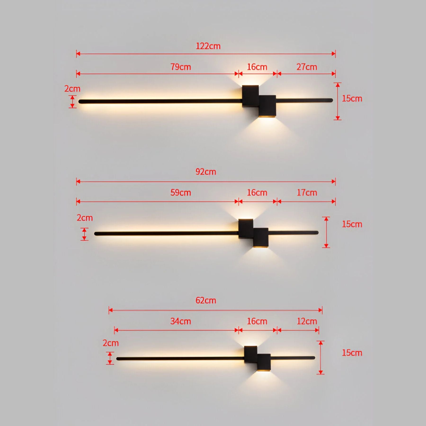 Blockline Wandlamp