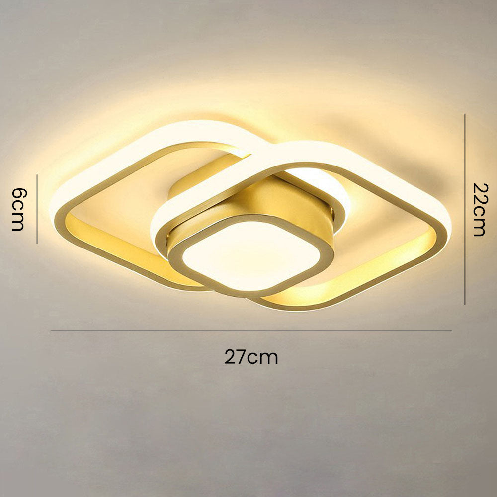 Dubbele Ring LED Plafondlamp