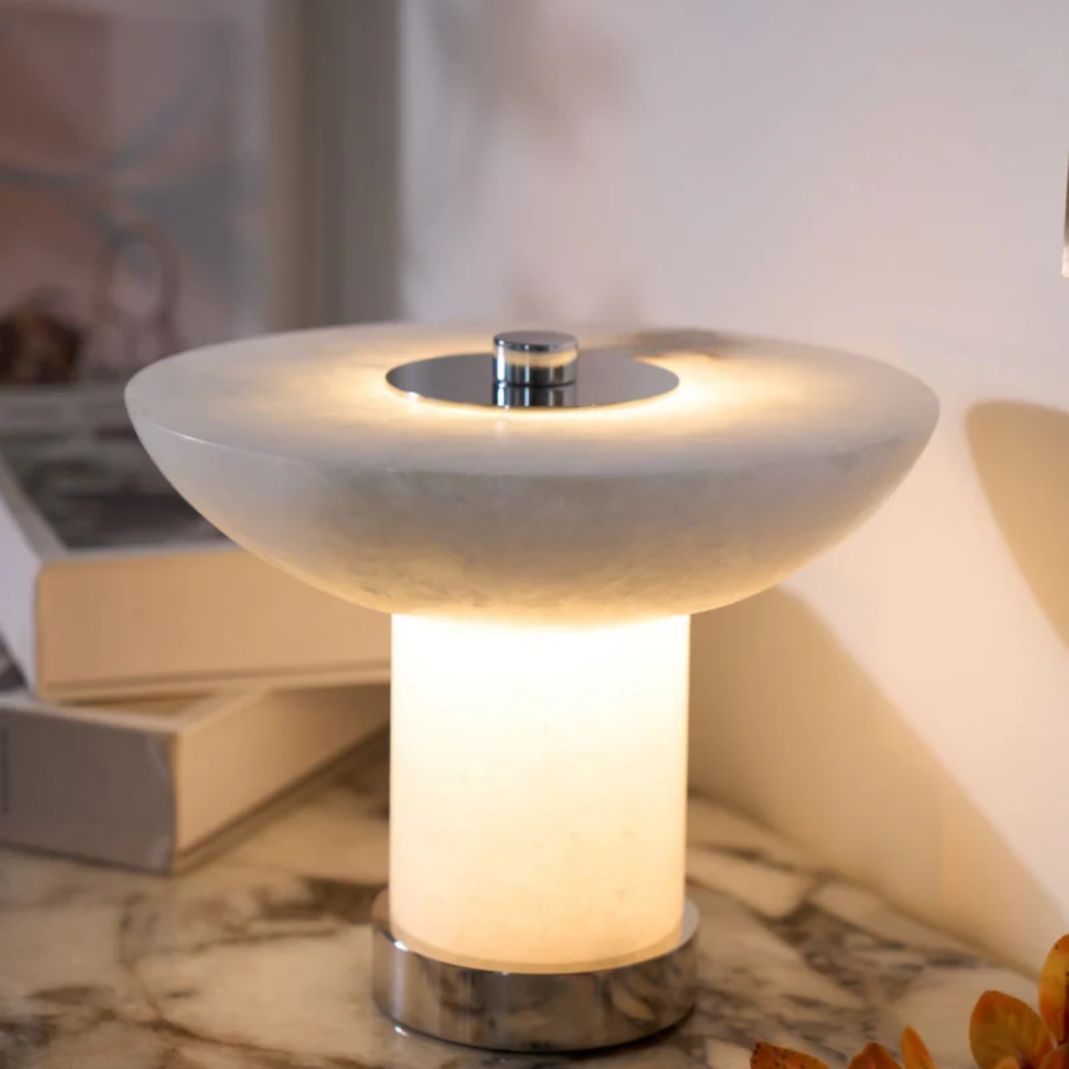 Aesmoze Albasten Tafellamp