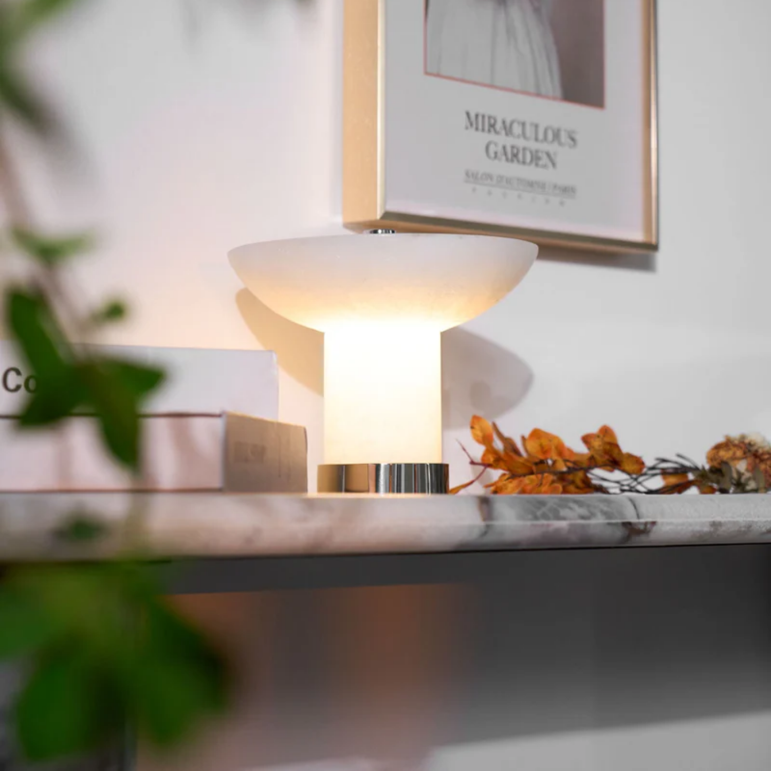 Aesmoze Albasten Tafellamp