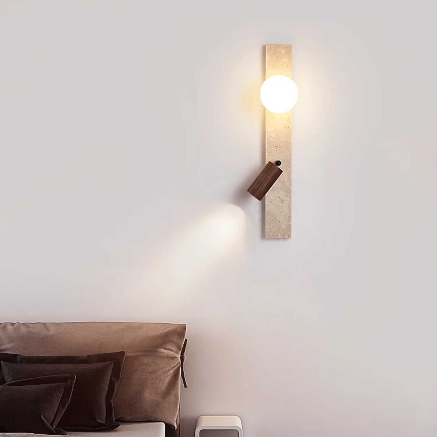 Kelismon Natuursteen Wandlamp