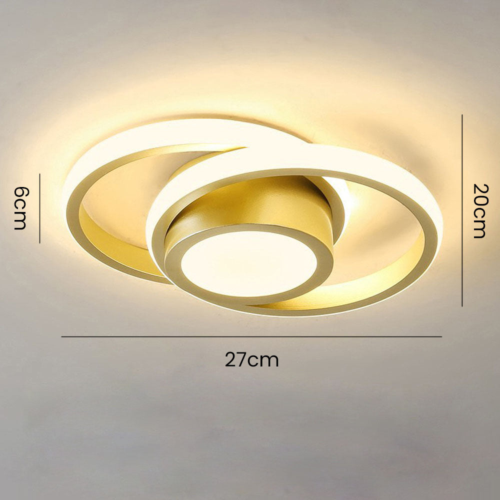 Dubbele Ring LED Plafondlamp