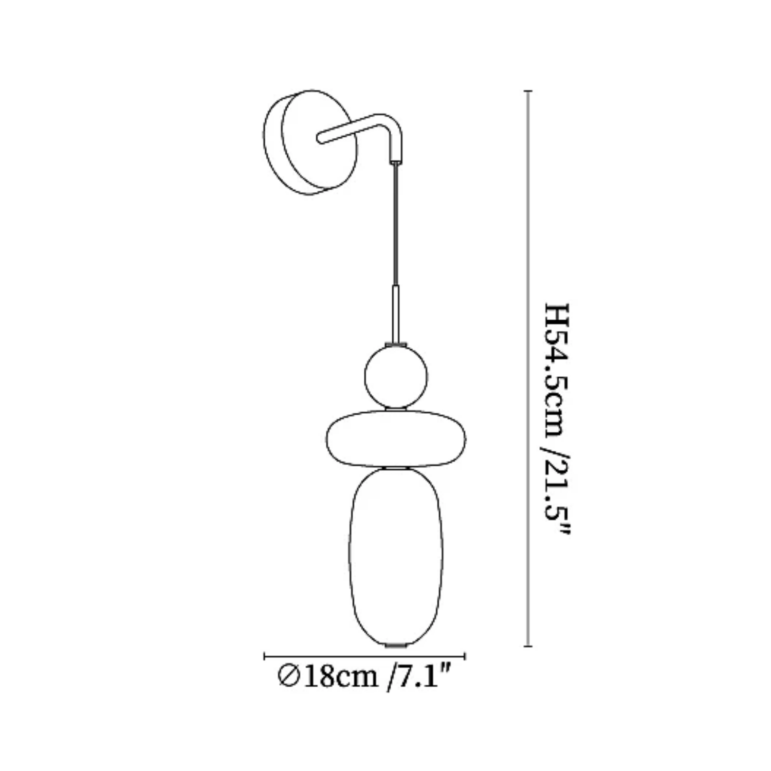 Lampada a bacchette Luma Beads