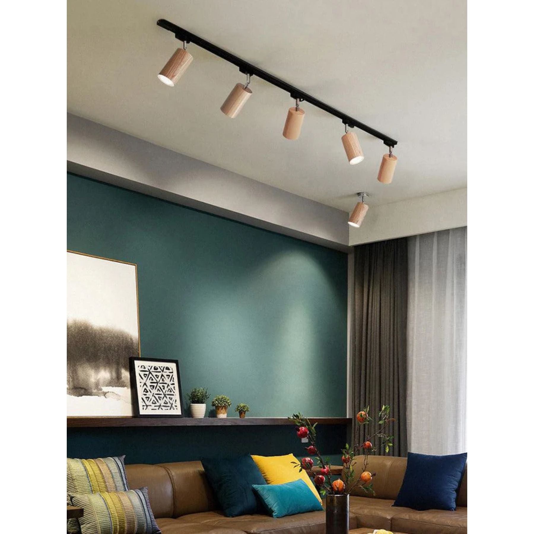 Zenvo Houten Plafondlamp