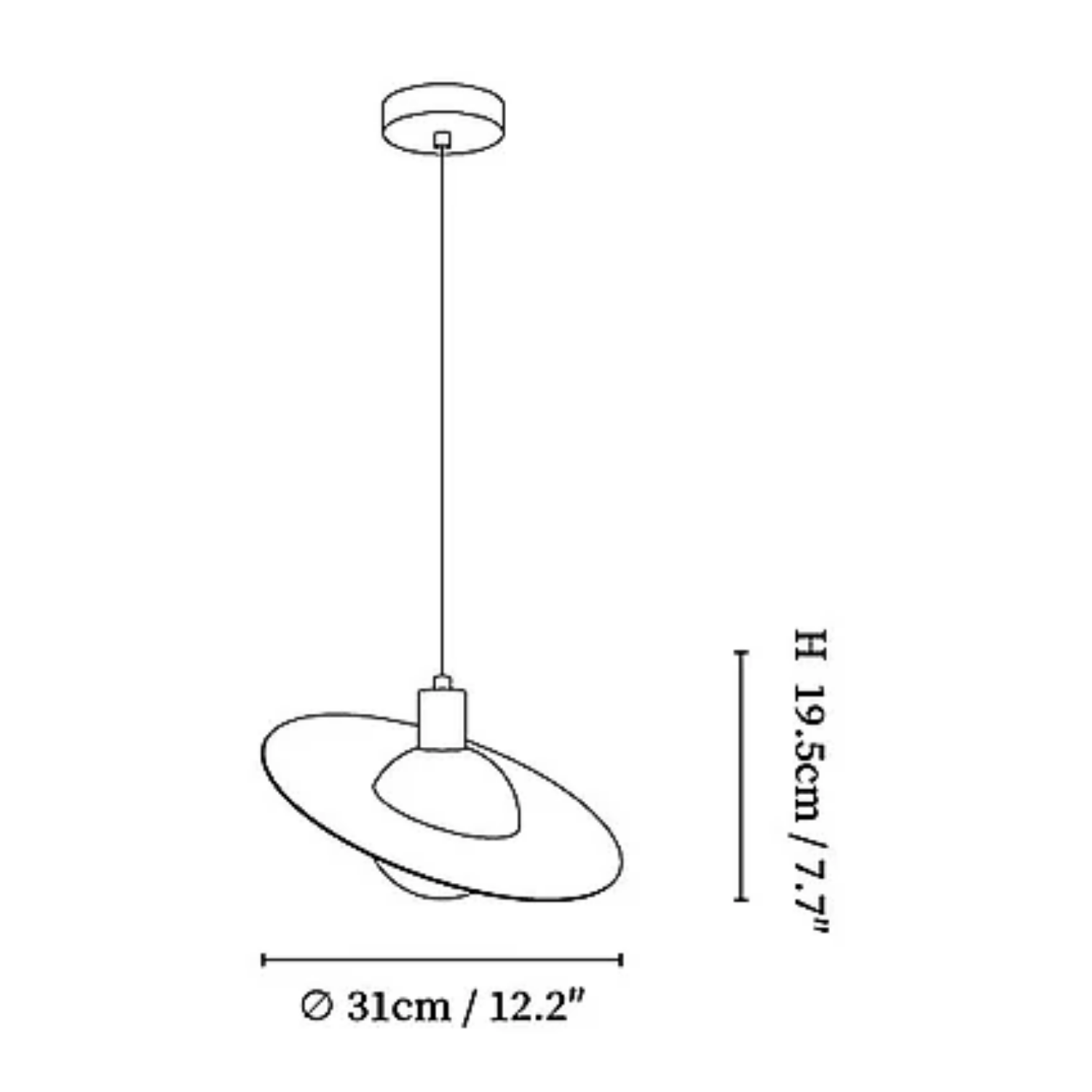 Lampada a forma di pianeta Orys