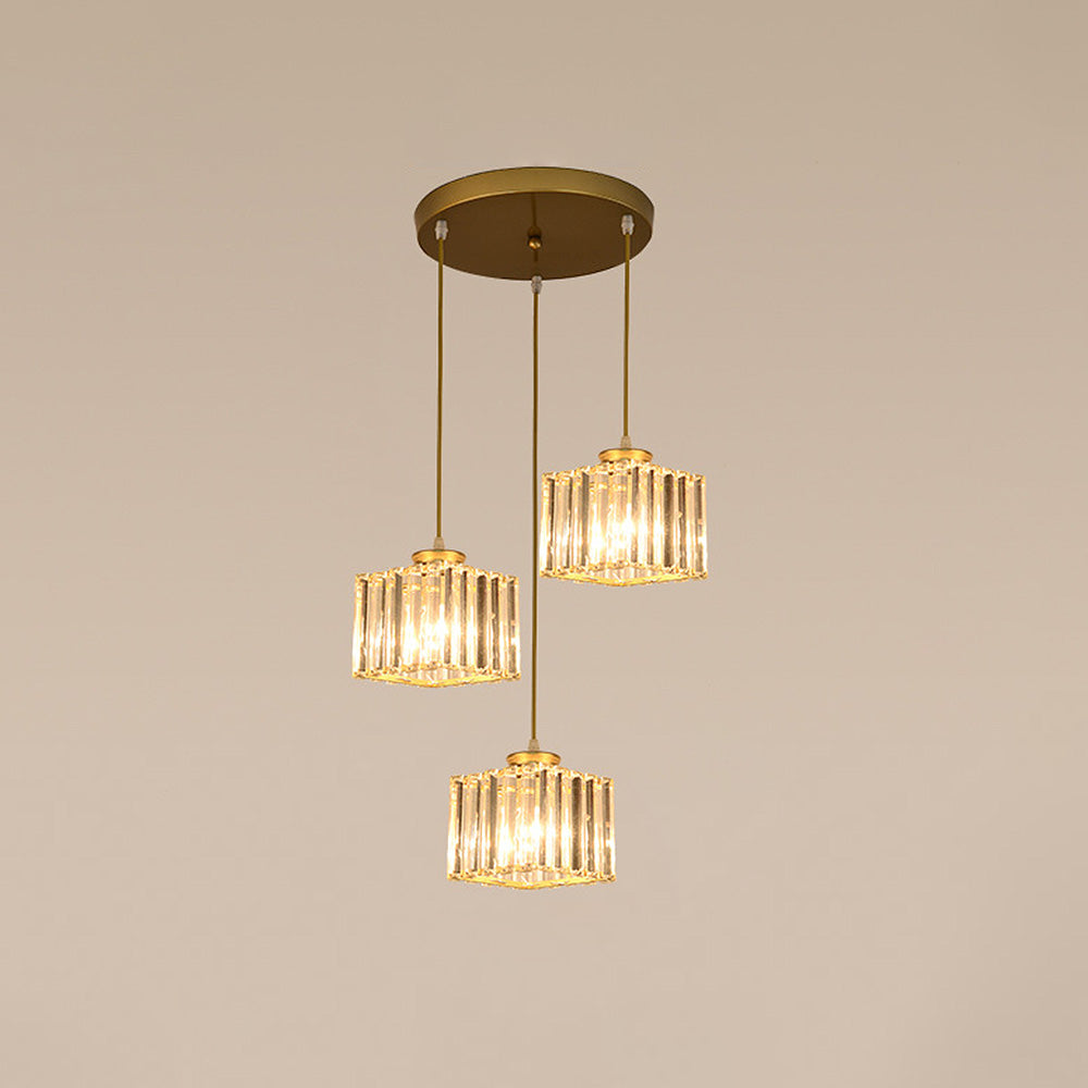 Multi-Head Kristal Hanglamp