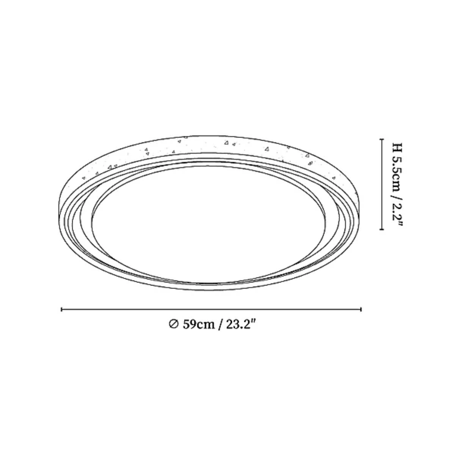 Senoluza Natuursteen Plafondlamp