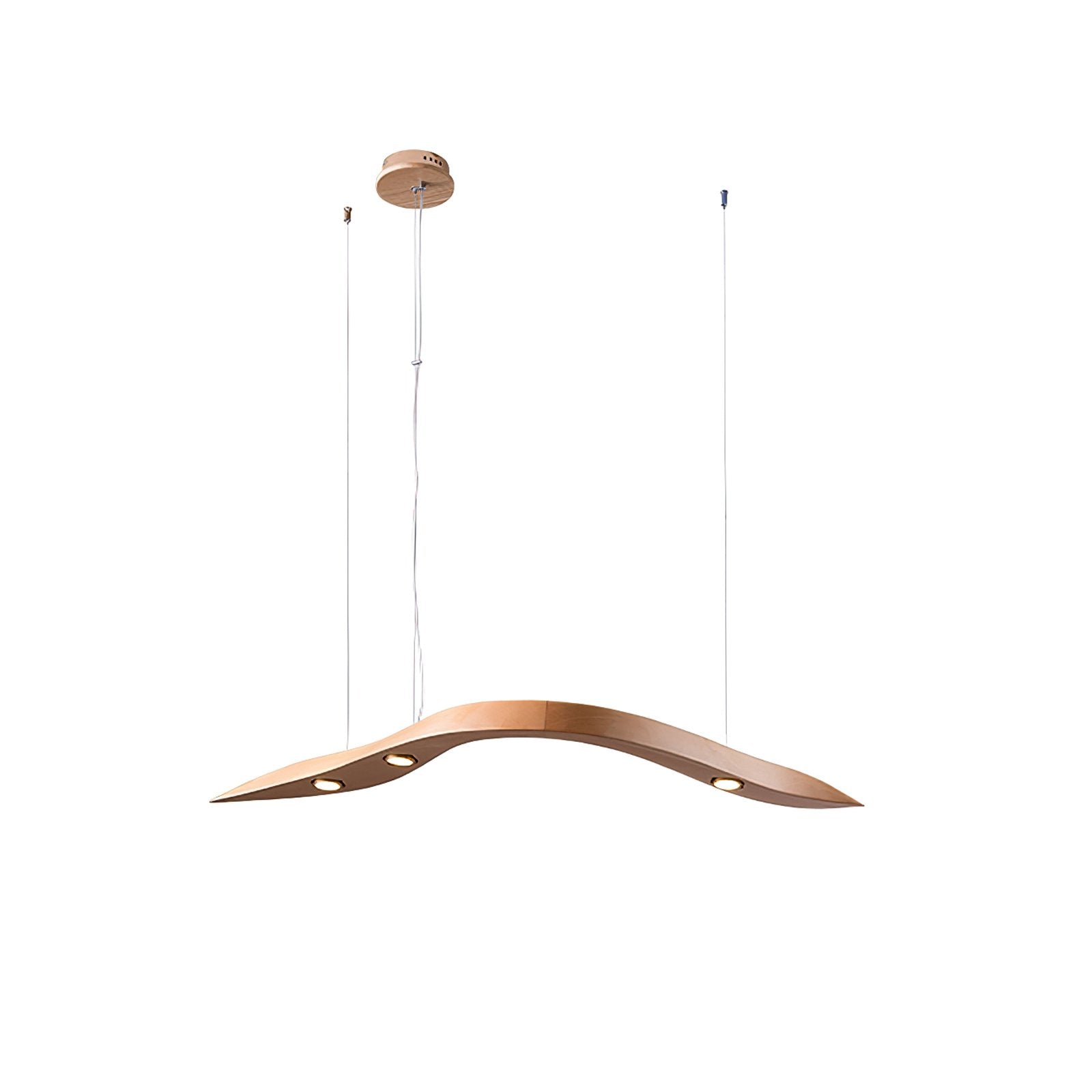 Weloma Wave Houten Hanglamp