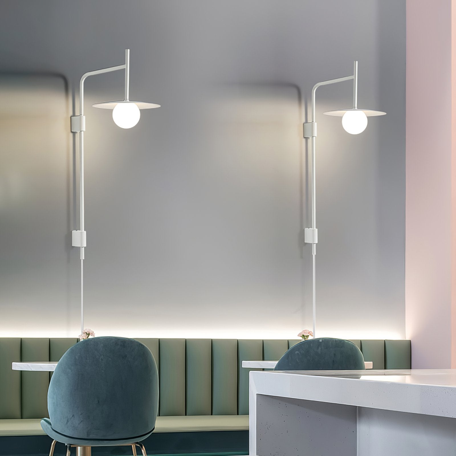 Lamavell Swing Arm Wandlamp