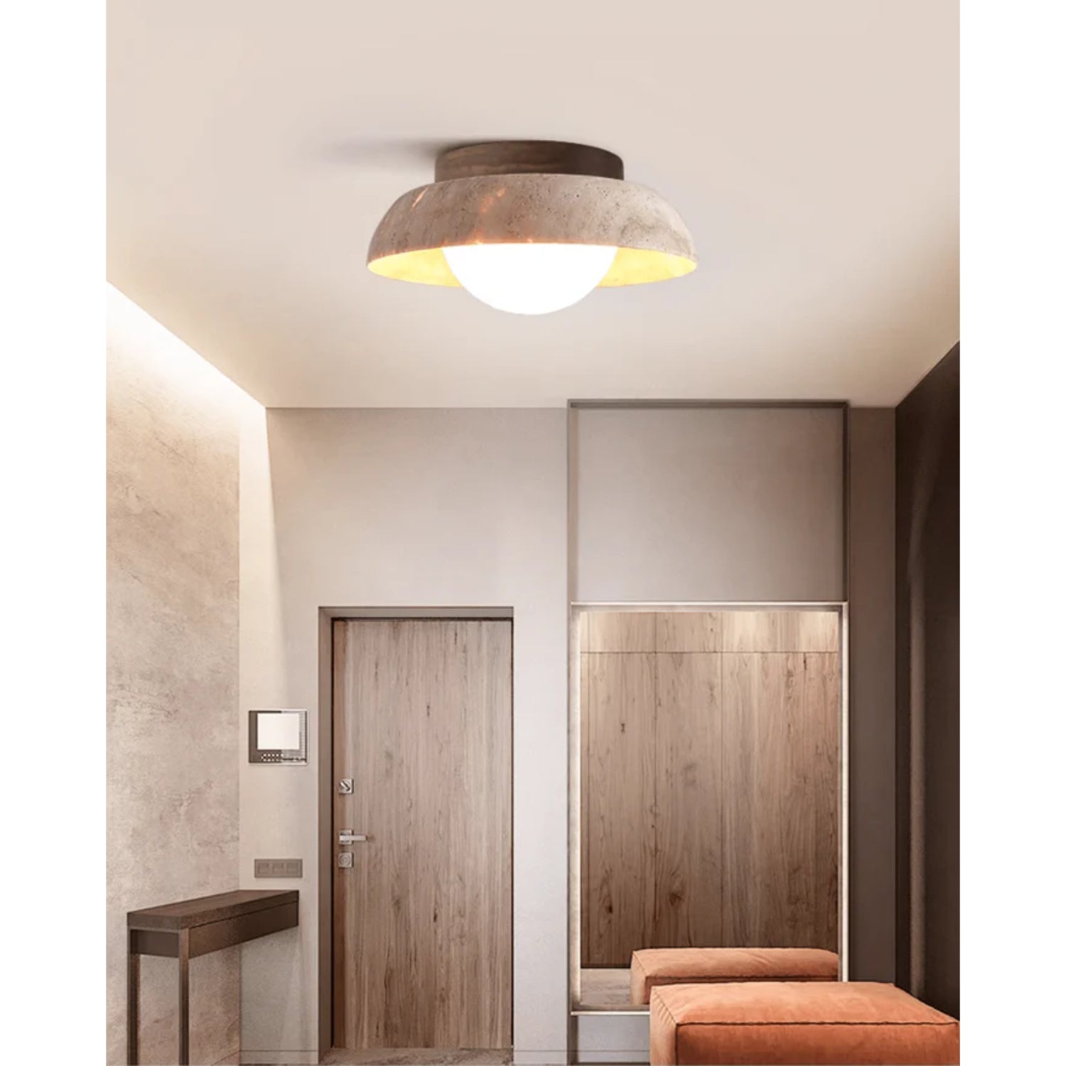 Calmesco Natuursteen Plafondlamp