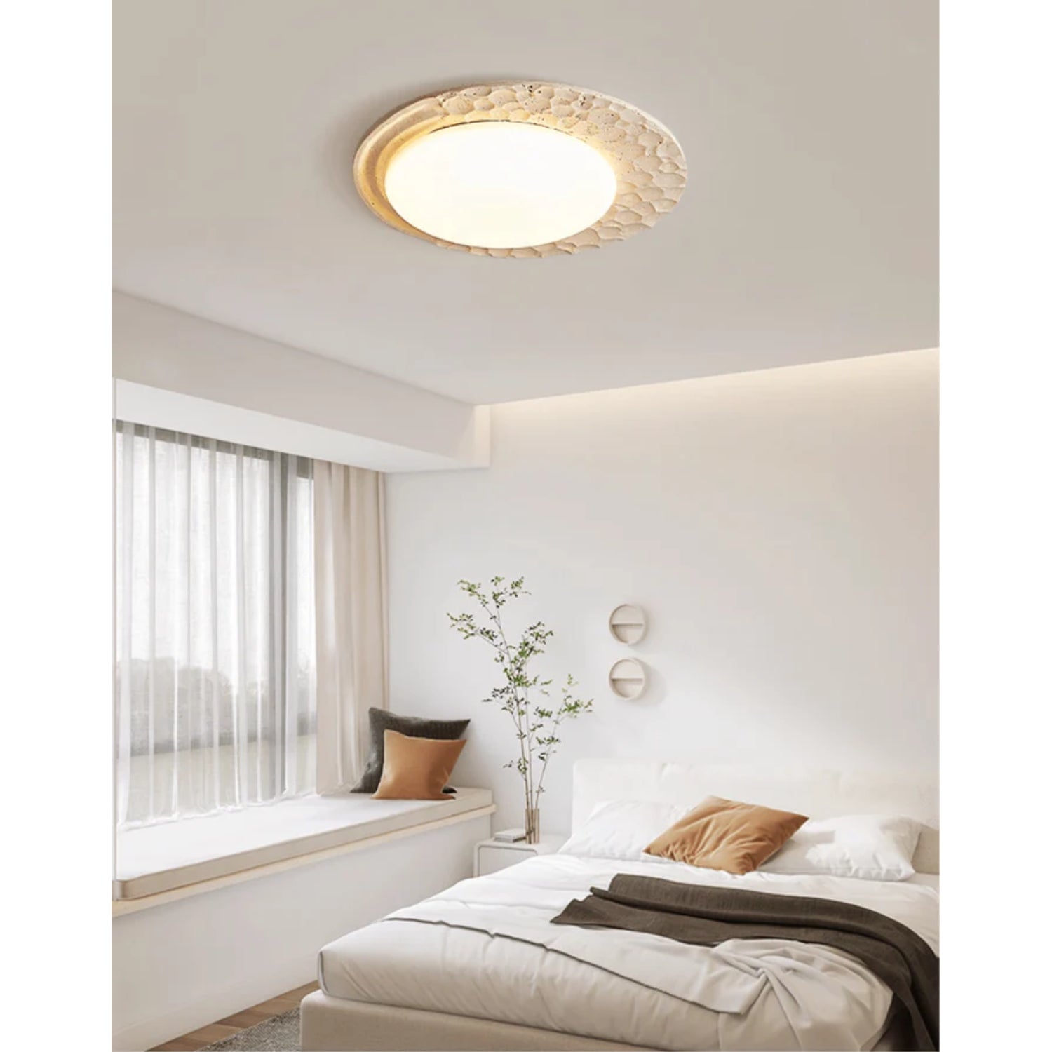 Momesa Natuursteen Plafondlamp