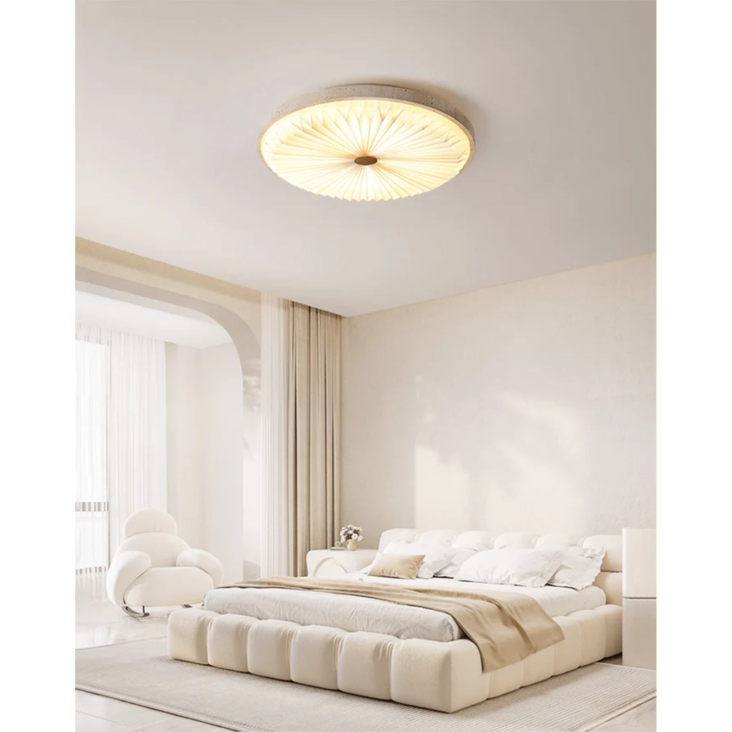 Lemesca Natuurtseen Plafondlamp