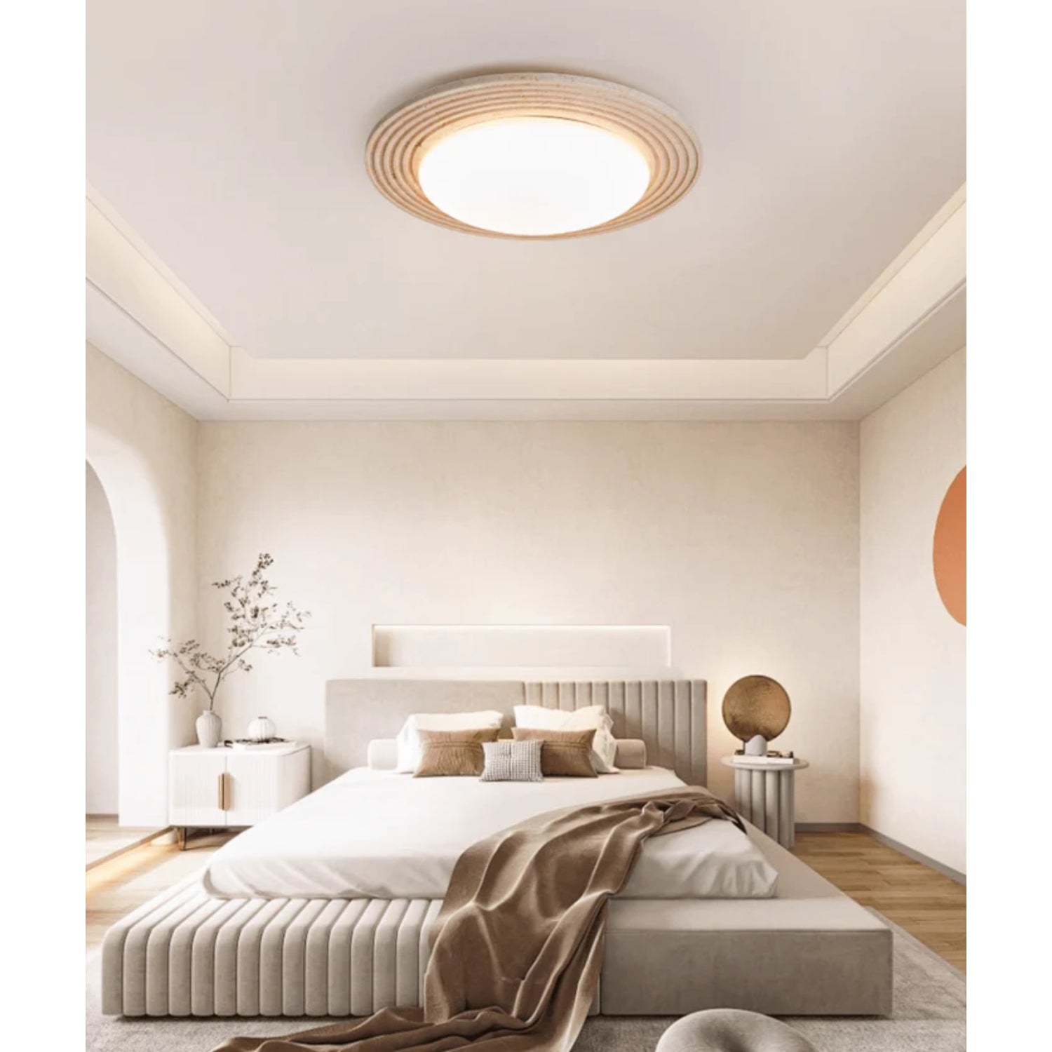 Telmalun Natuursteen Plafondlamp