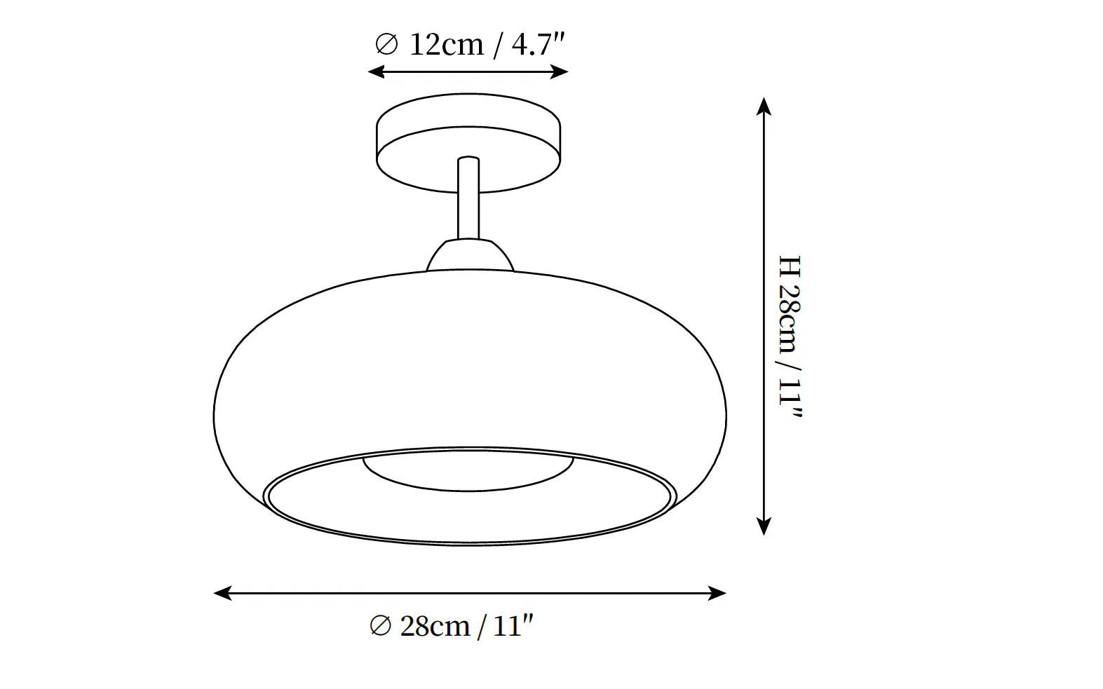 Cravik Plafondlamp