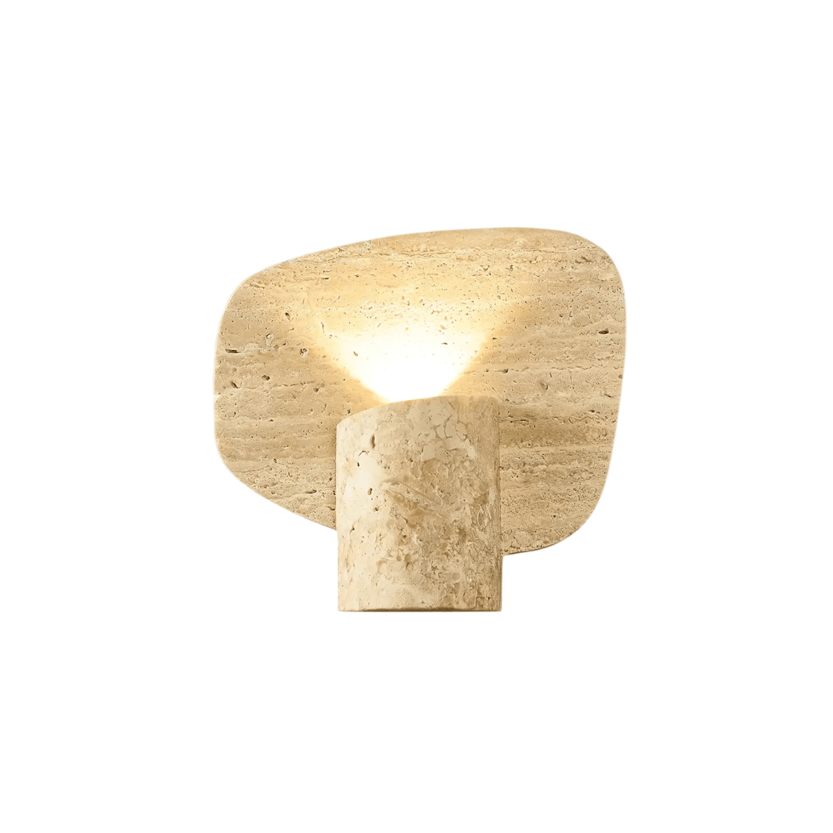 Cubone Natuursteen Wandlamp