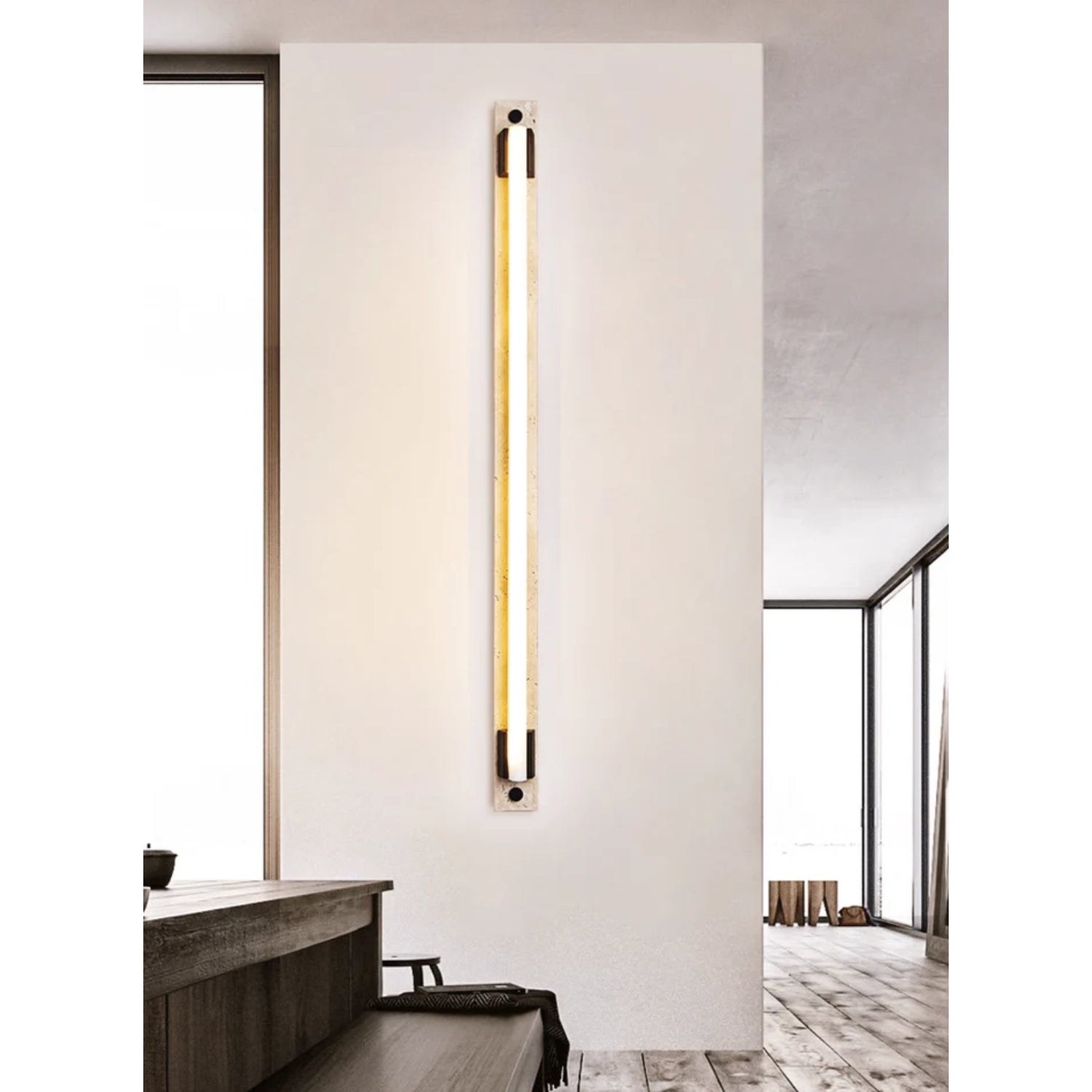 Fomessi Natuursteen Wandlamp