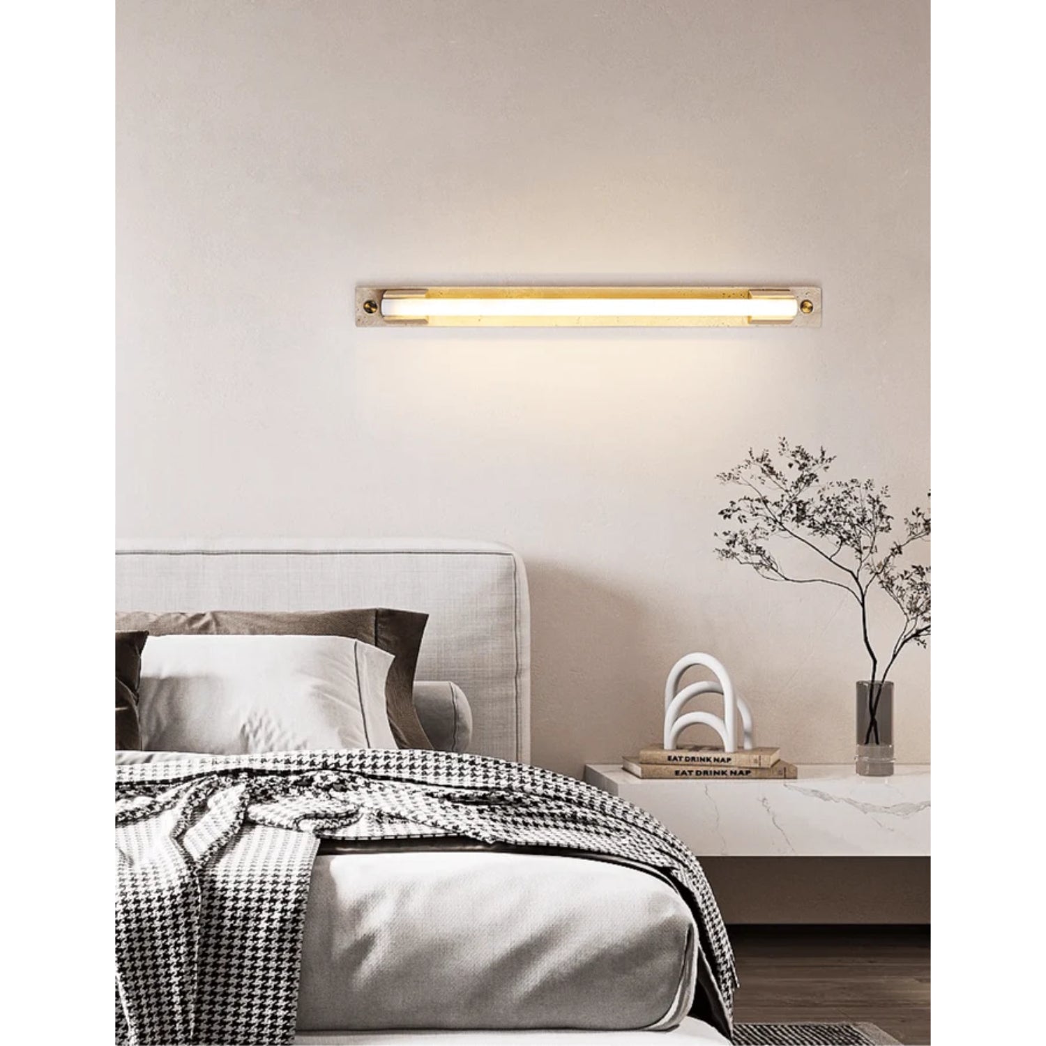 Fomessi Natuursteen Wandlamp
