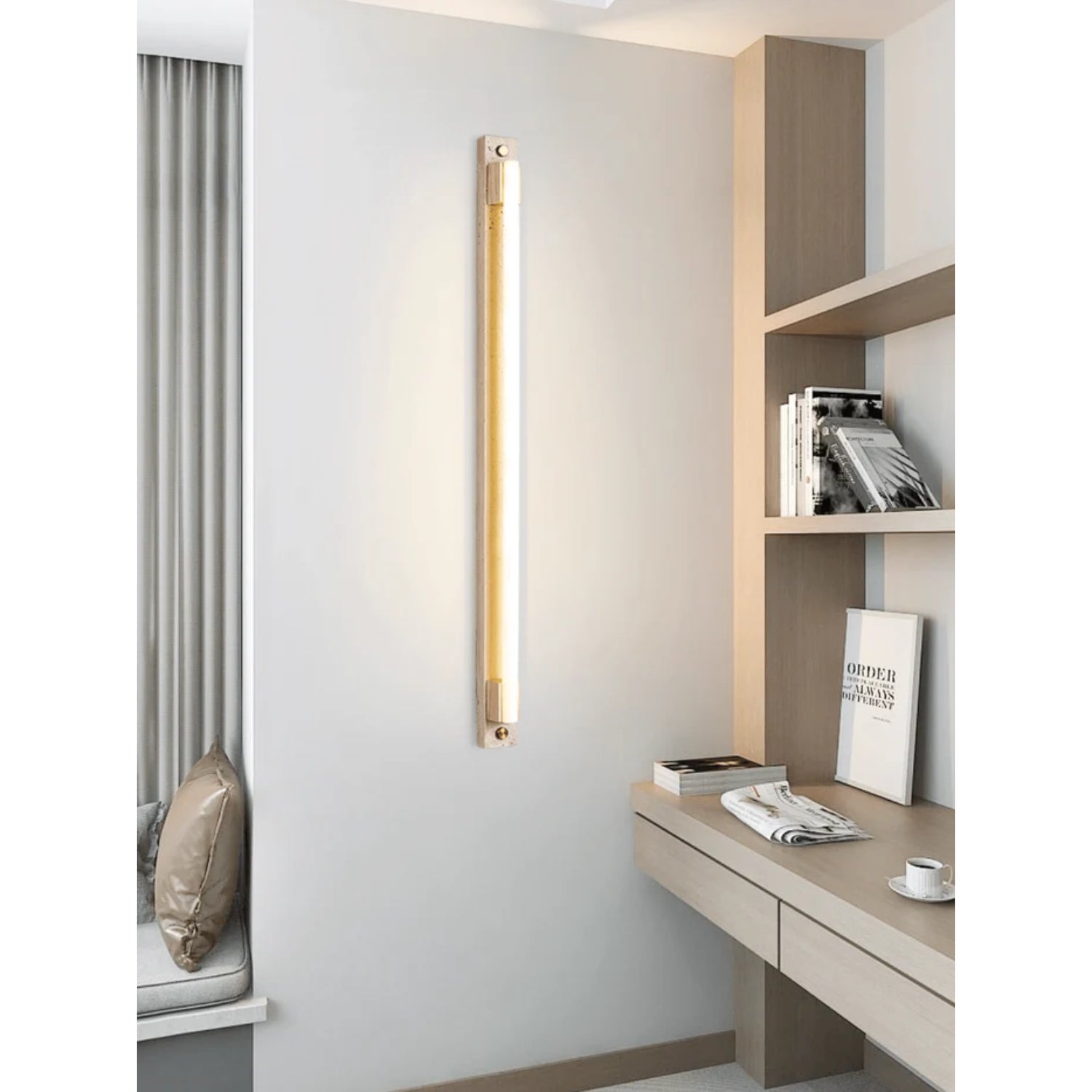 Fomessi Natuursteen Wandlamp