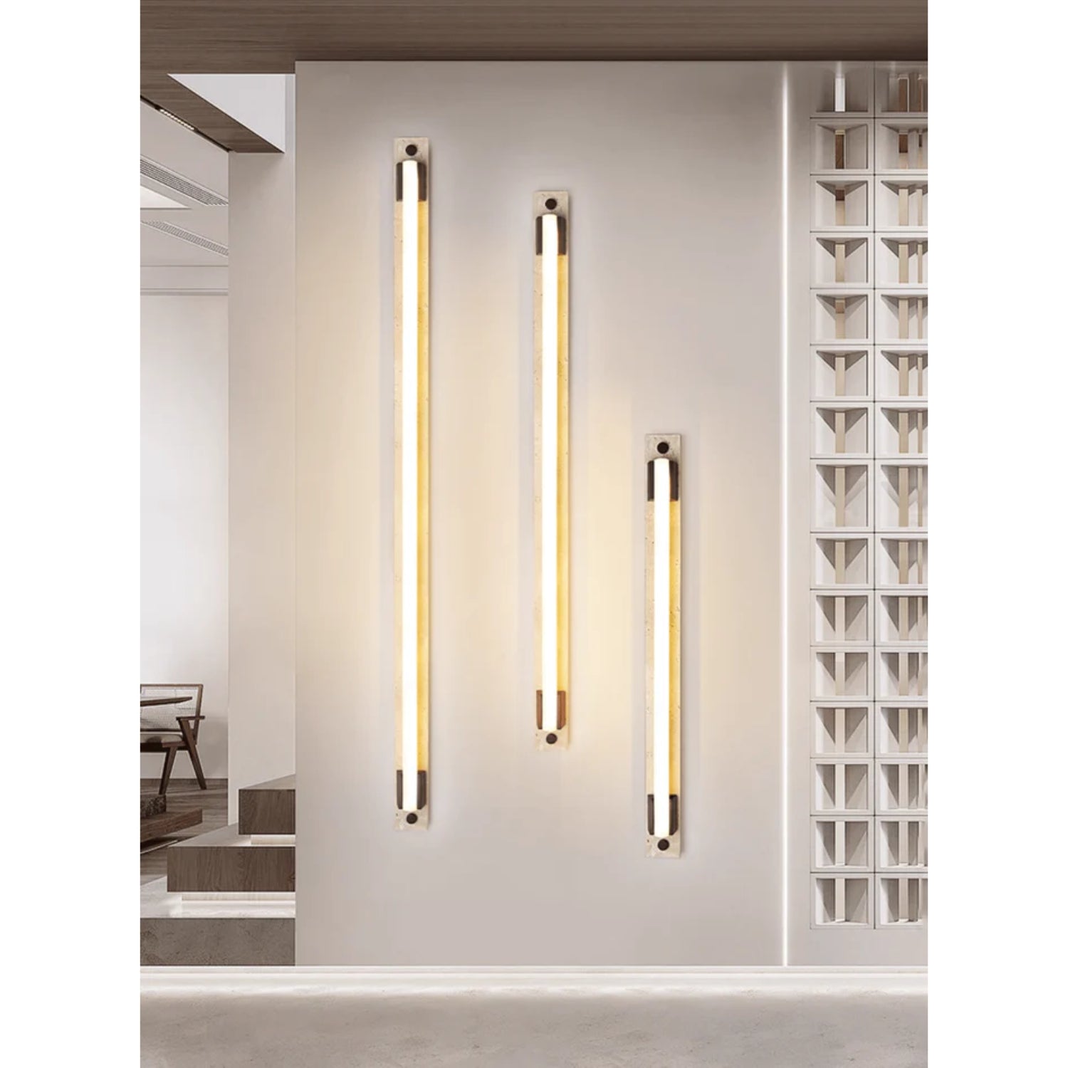 Fomessi Natuursteen Wandlamp