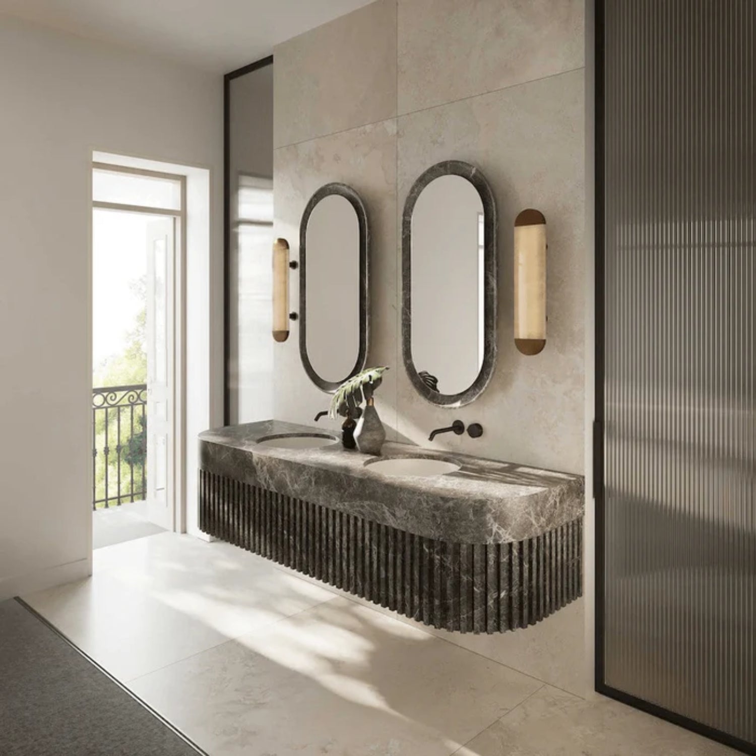 Ghason Albasten Wandlamp