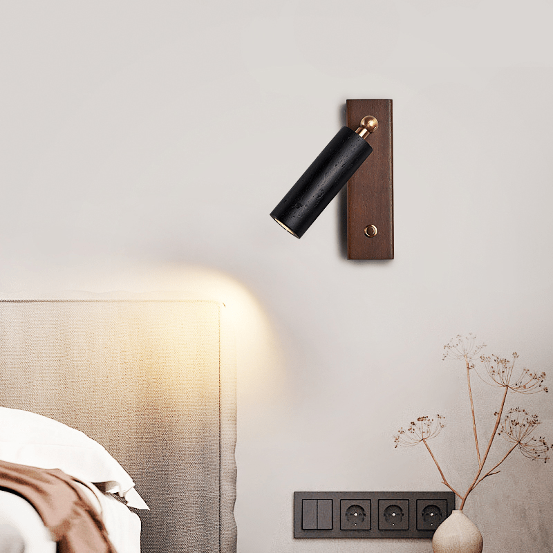 Lomos Scone Houten Wandlamp