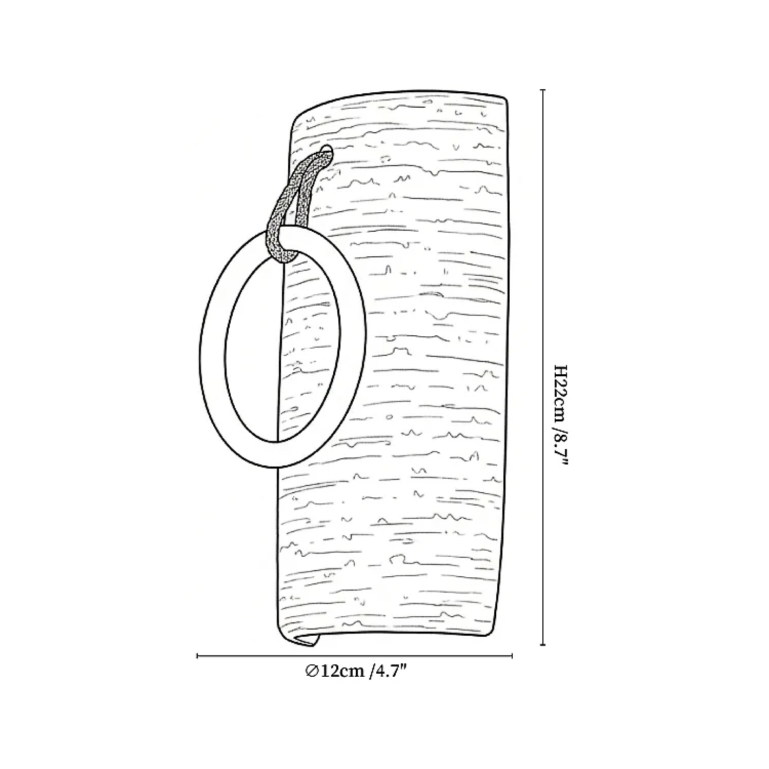 Monovi Natuursteen Wandlamp