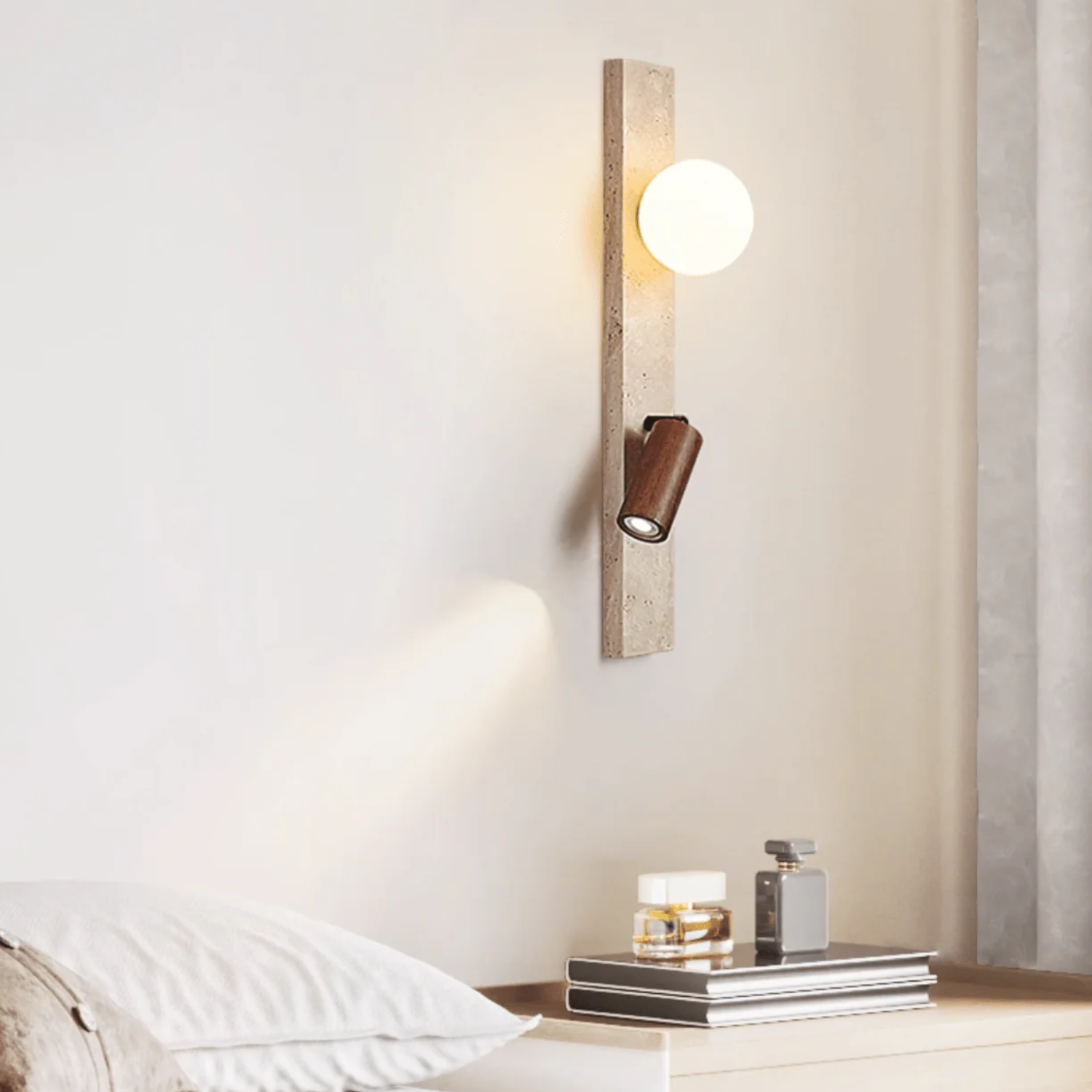 Kelismon Natuursteen Wandlamp