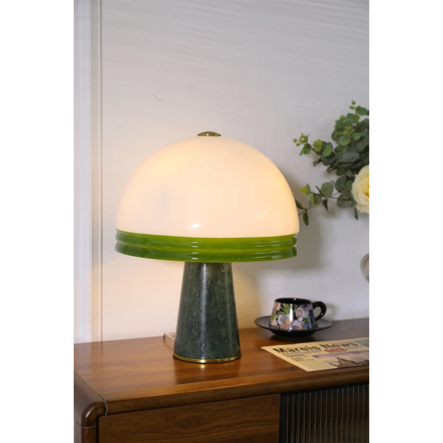 Velura Brede Marmeren Tafellamp