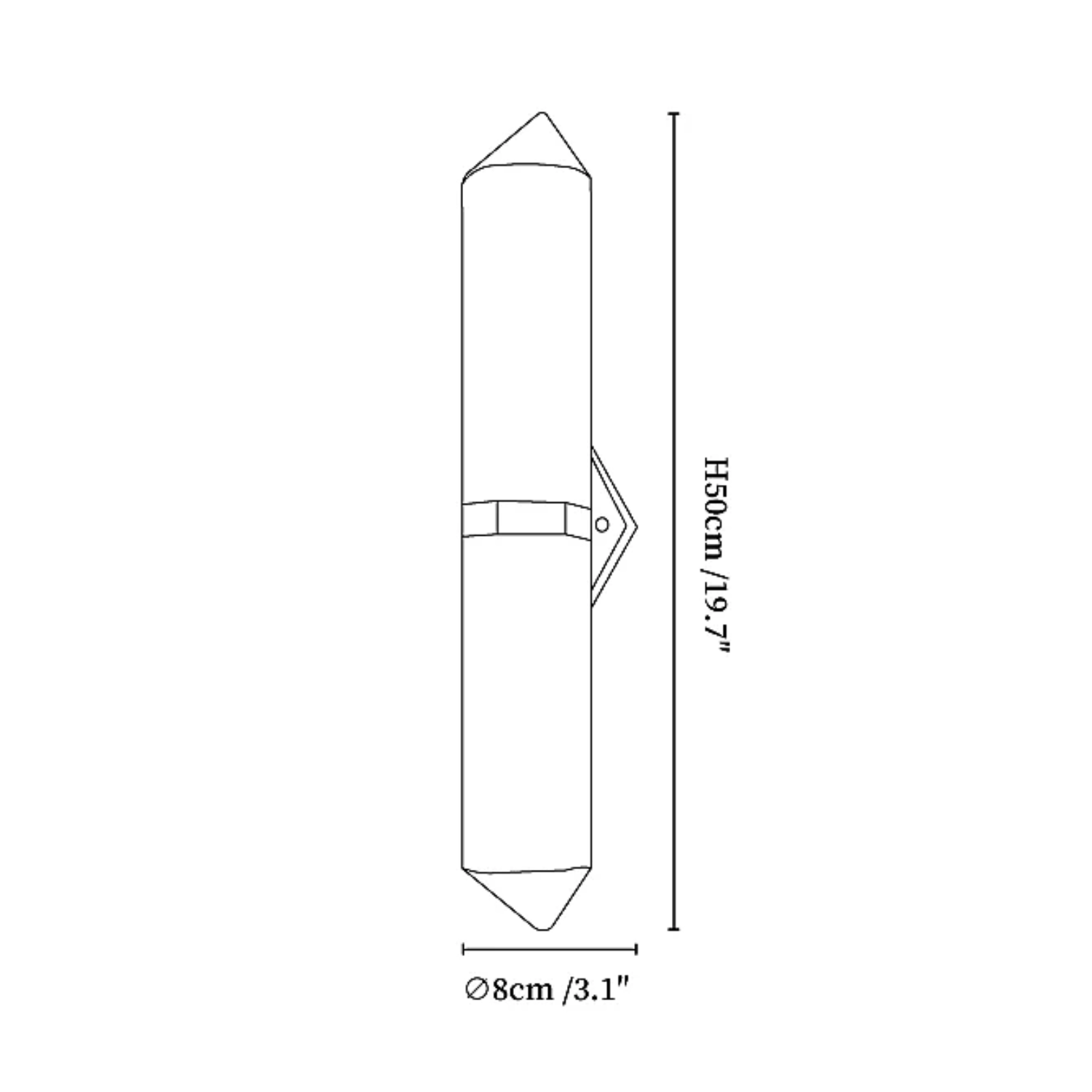 Lisobez Albasten Wandlamp